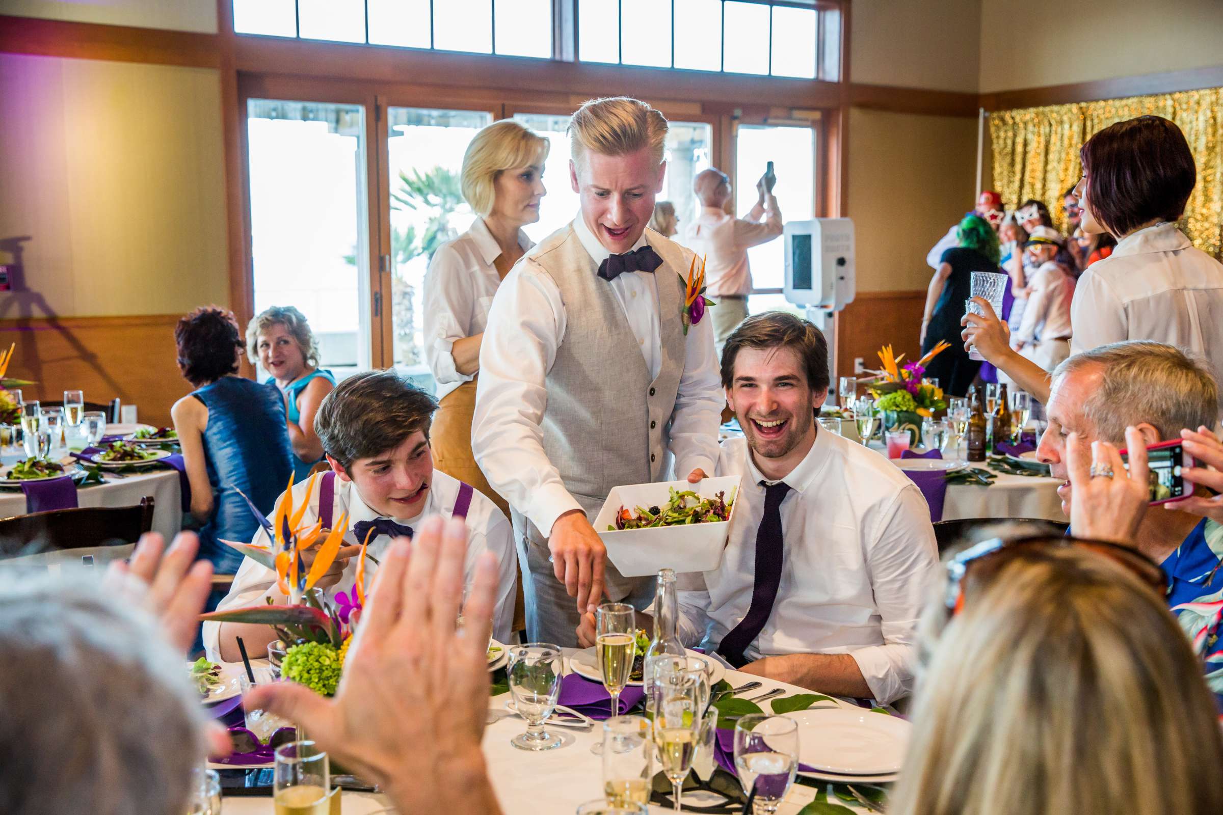 Coronado Community Center Wedding coordinated by Memories by Clarissa, Michelle and Justin Wedding Photo #101 by True Photography