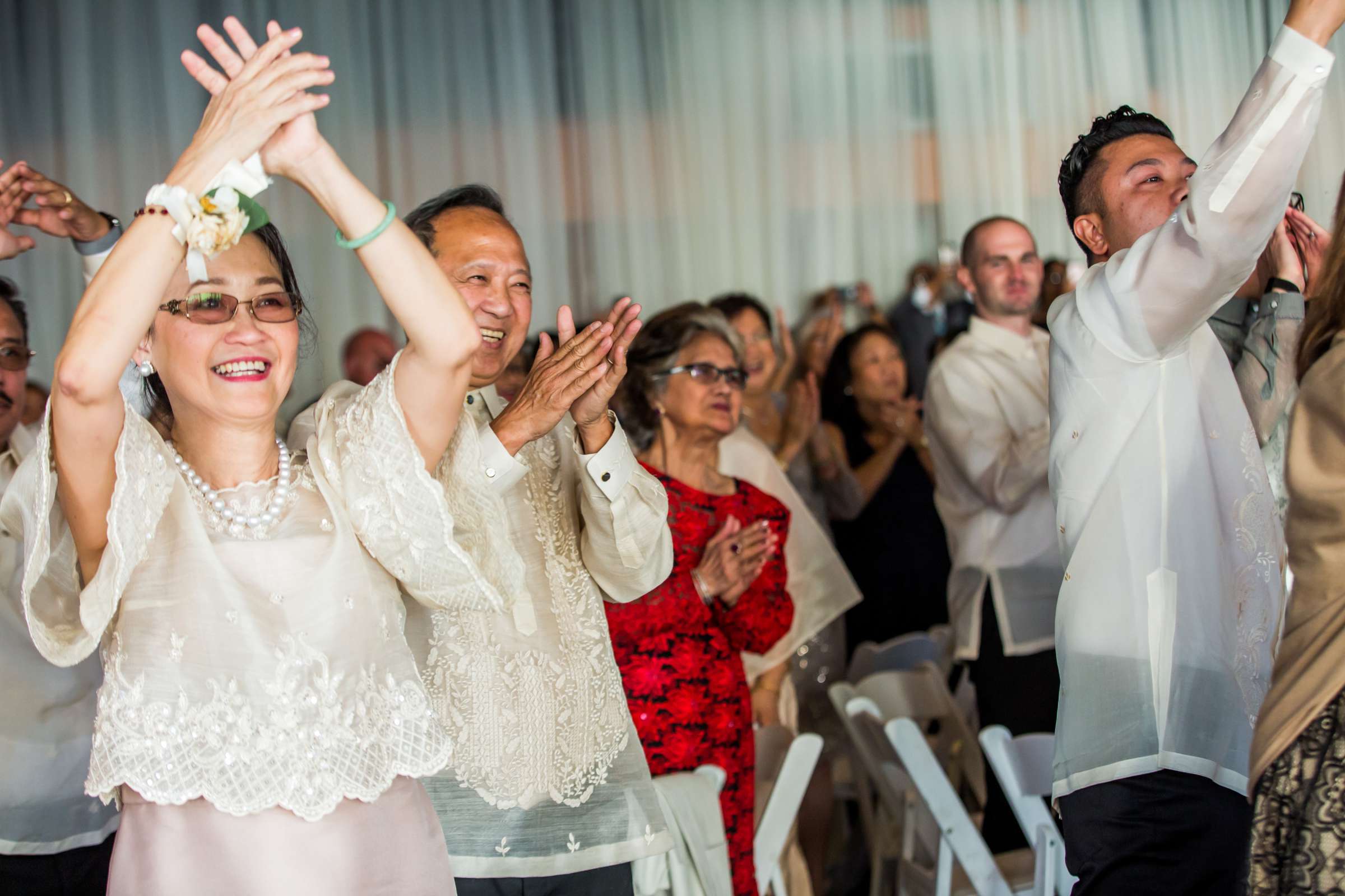 Scripps Seaside Forum Wedding coordinated by Vision Made Events, Marlen and Vince Wedding Photo #98 by True Photography