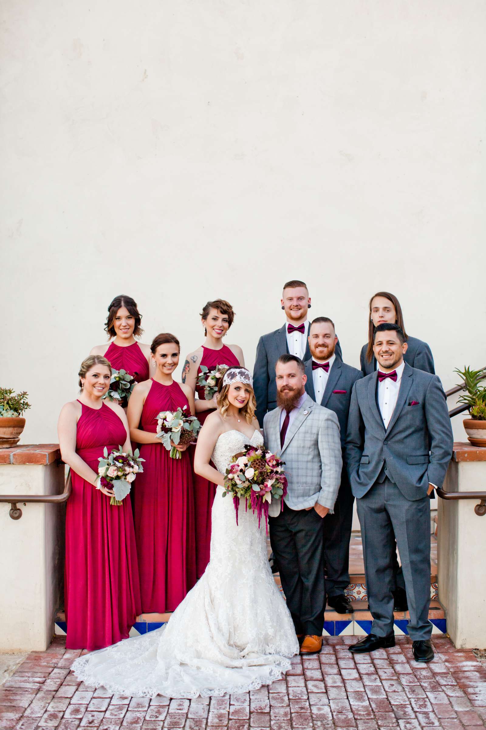 Ponte Estate Winery Wedding coordinated by Seven Stems Floral Design & Events, Rachel and Dustin Wedding Photo #362438 by True Photography