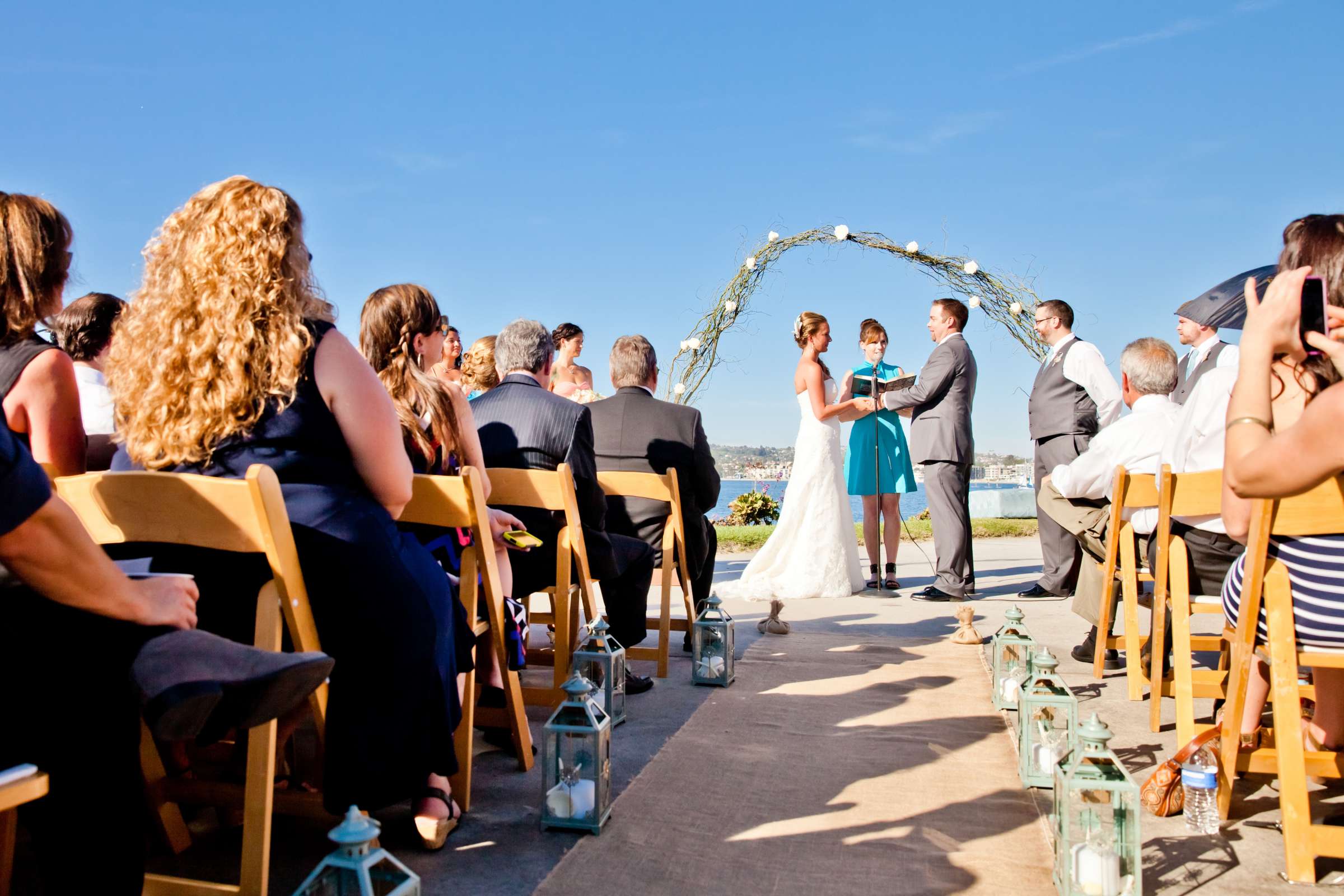 San Diego Rowing Club | The Garty Pavilion Wedding coordinated by Auriel O'Neill, Sara and Josh Wedding Photo #363253 by True Photography