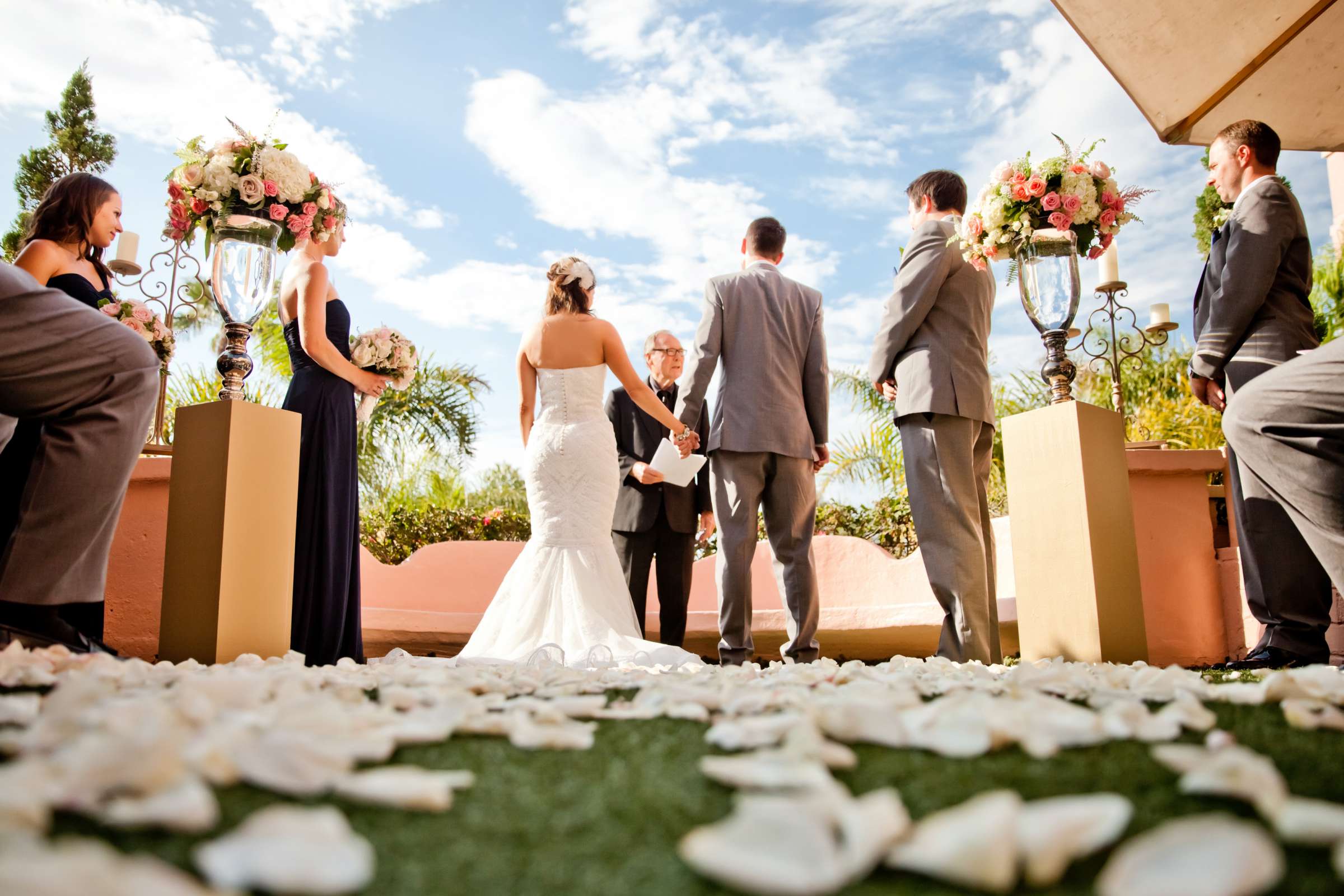 La Valencia Wedding coordinated by Monarch Weddings, Jenny and Britt Wedding Photo #364141 by True Photography