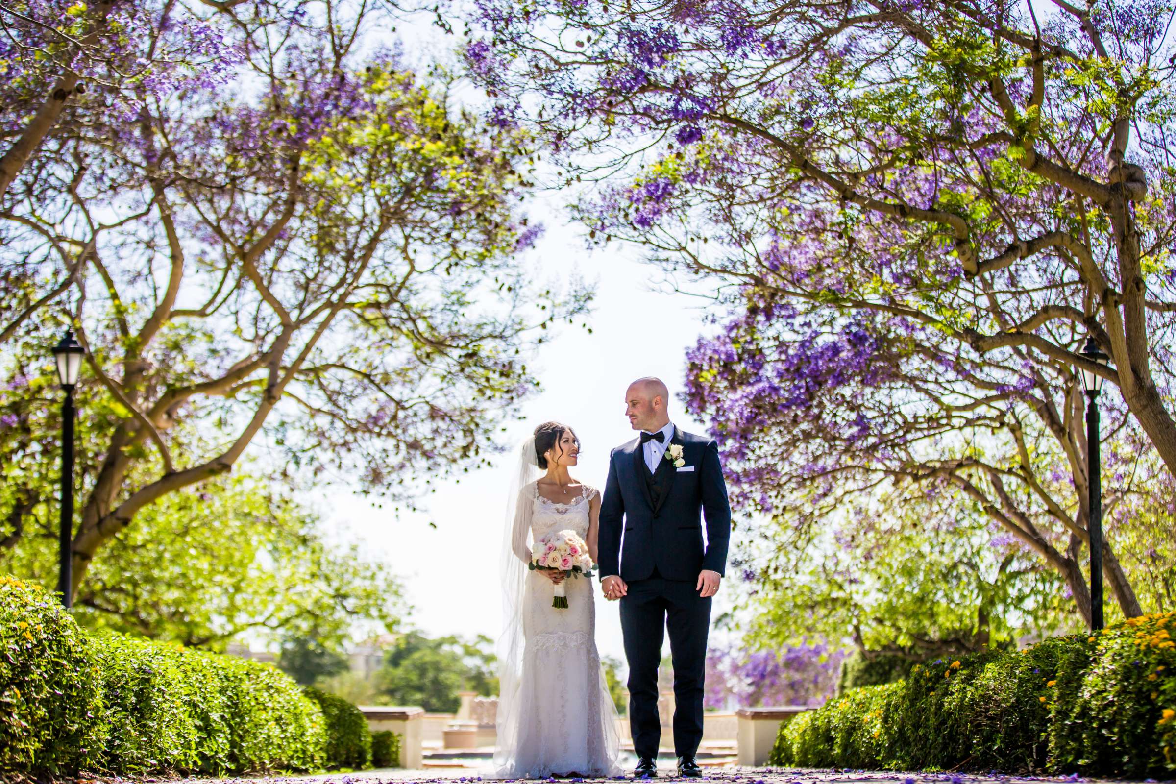 Bride and Groom at Tom Ham's Lighthouse Wedding coordinated by Lavish Weddings, Ginny and Brent Wedding Photo #53 by True Photography