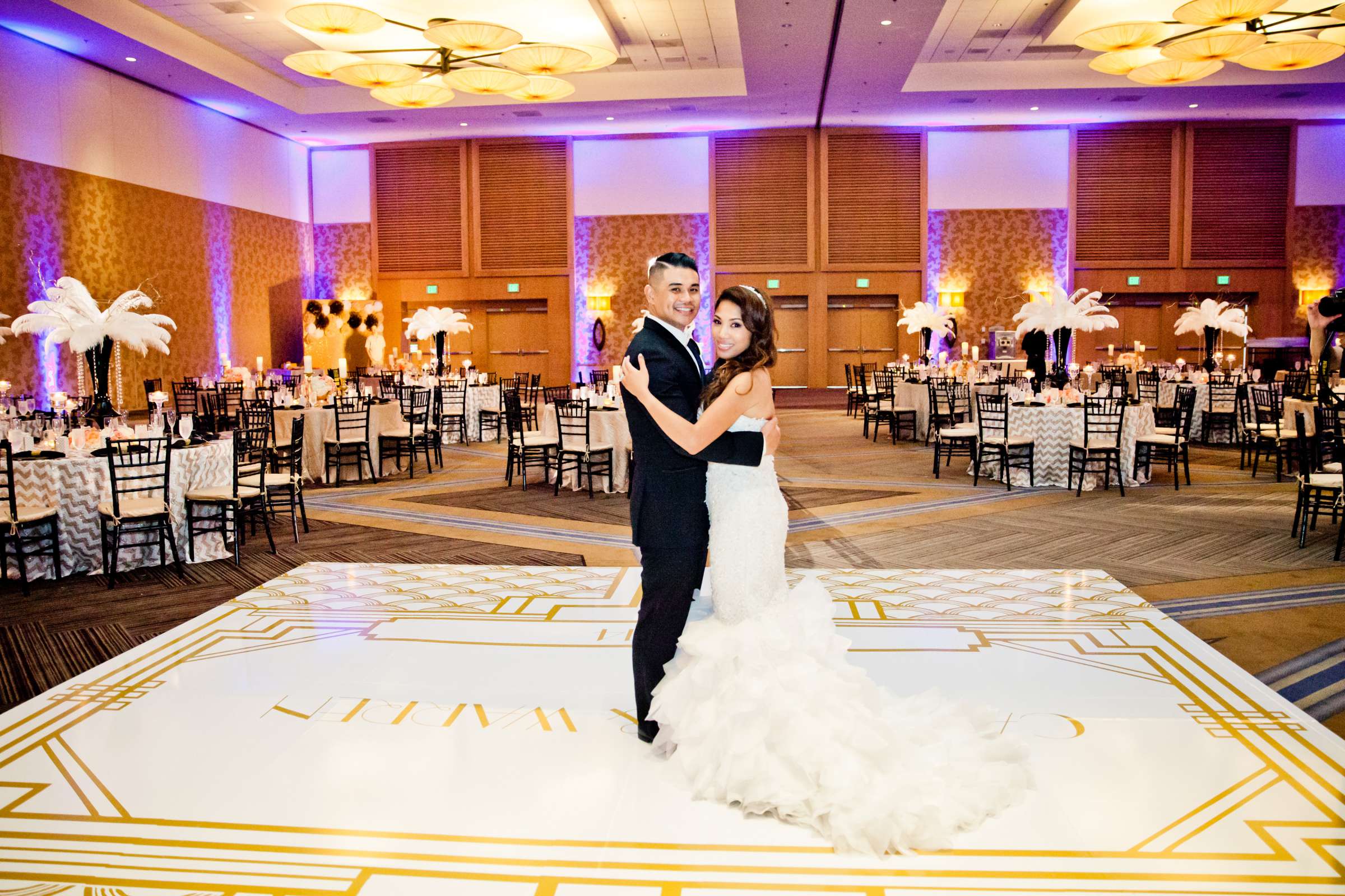 Hilton San Diego Bayfront Wedding coordinated by Wynn Austin Events, Caroline and Warren Wedding Photo #368041 by True Photography