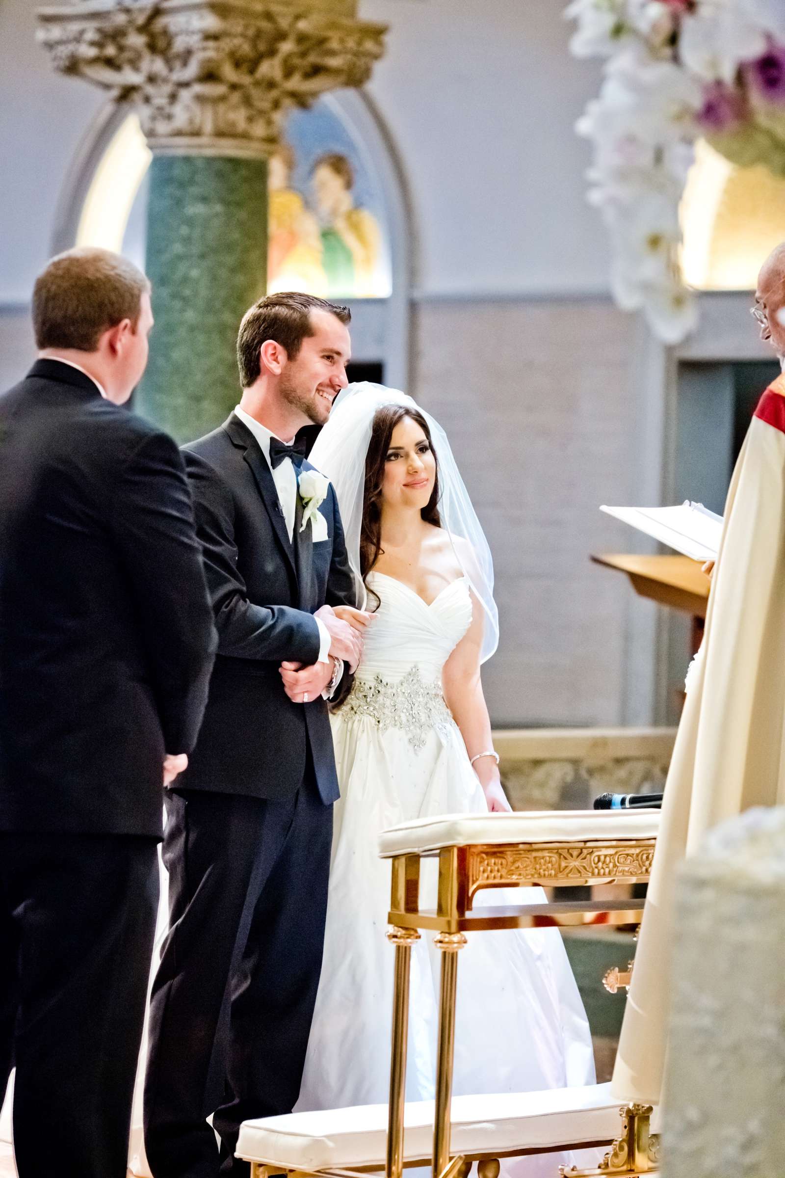 Marriott Marquis San Diego Marina Wedding coordinated by First Comes Love Weddings & Events, Alexandria and John-Patrick Wedding Photo #371064 by True Photography