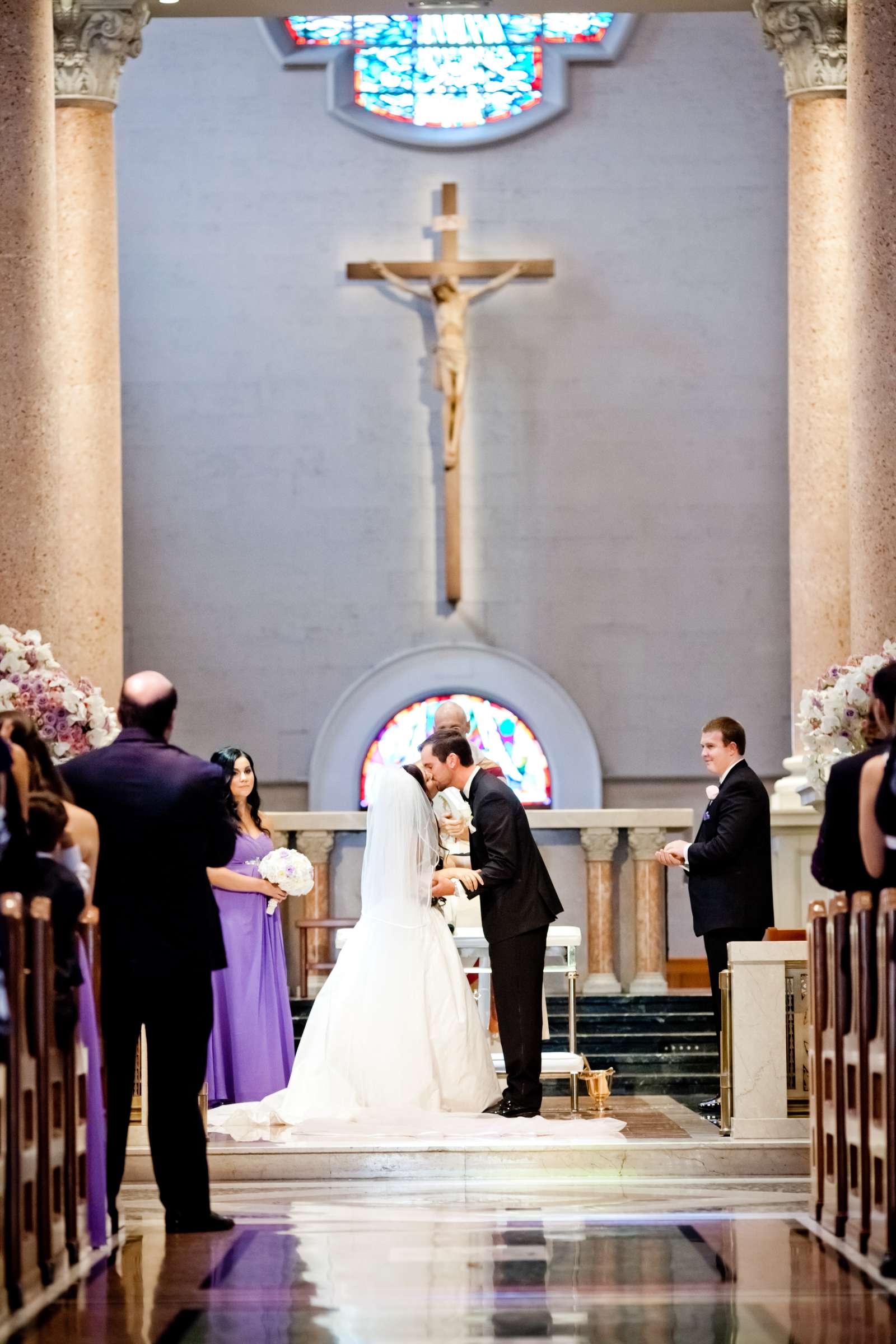 Marriott Marquis San Diego Marina Wedding coordinated by First Comes Love Weddings & Events, Alexandria and John-Patrick Wedding Photo #371065 by True Photography