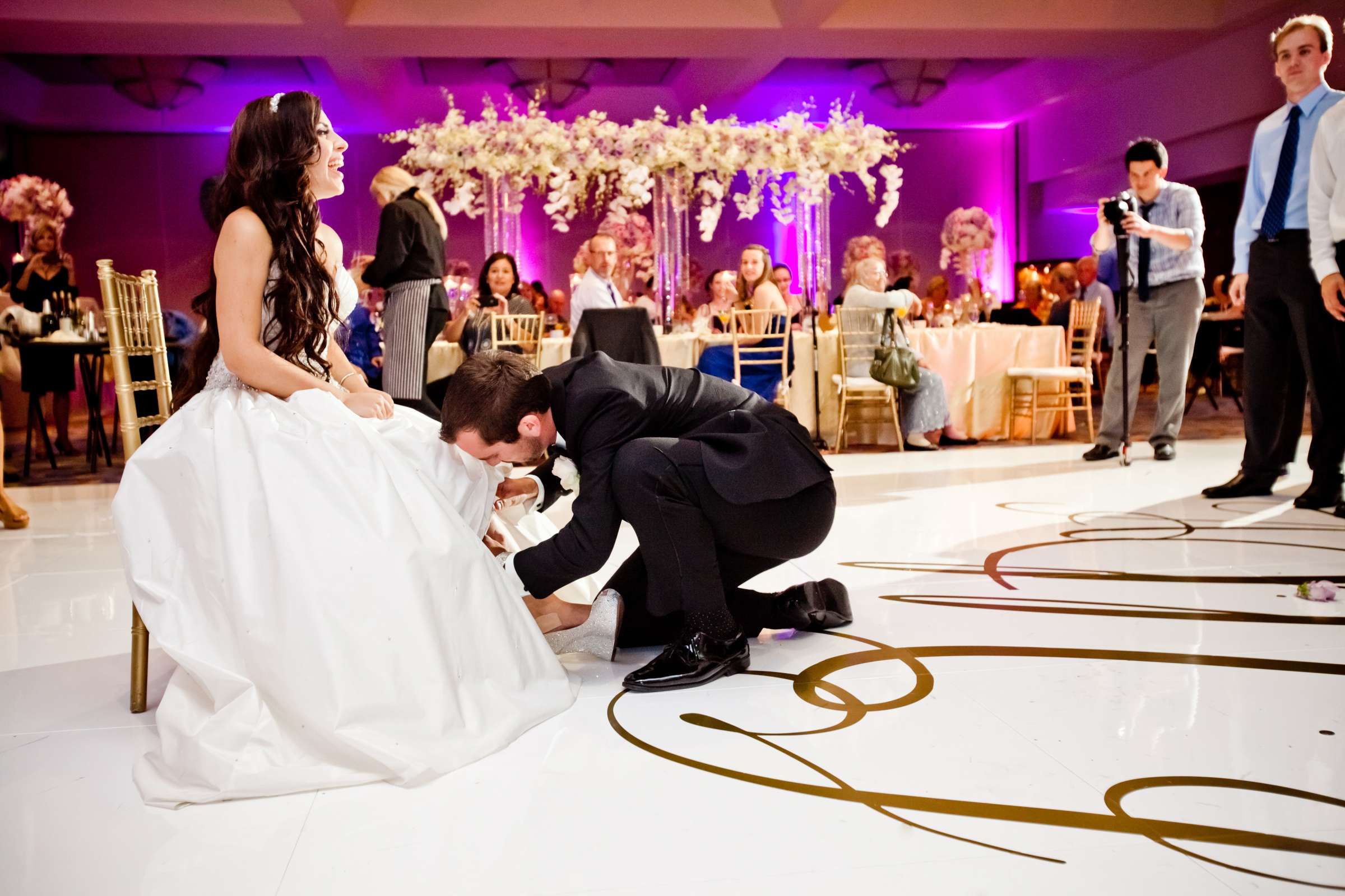 Marriott Marquis San Diego Marina Wedding coordinated by First Comes Love Weddings & Events, Alexandria and John-Patrick Wedding Photo #371080 by True Photography