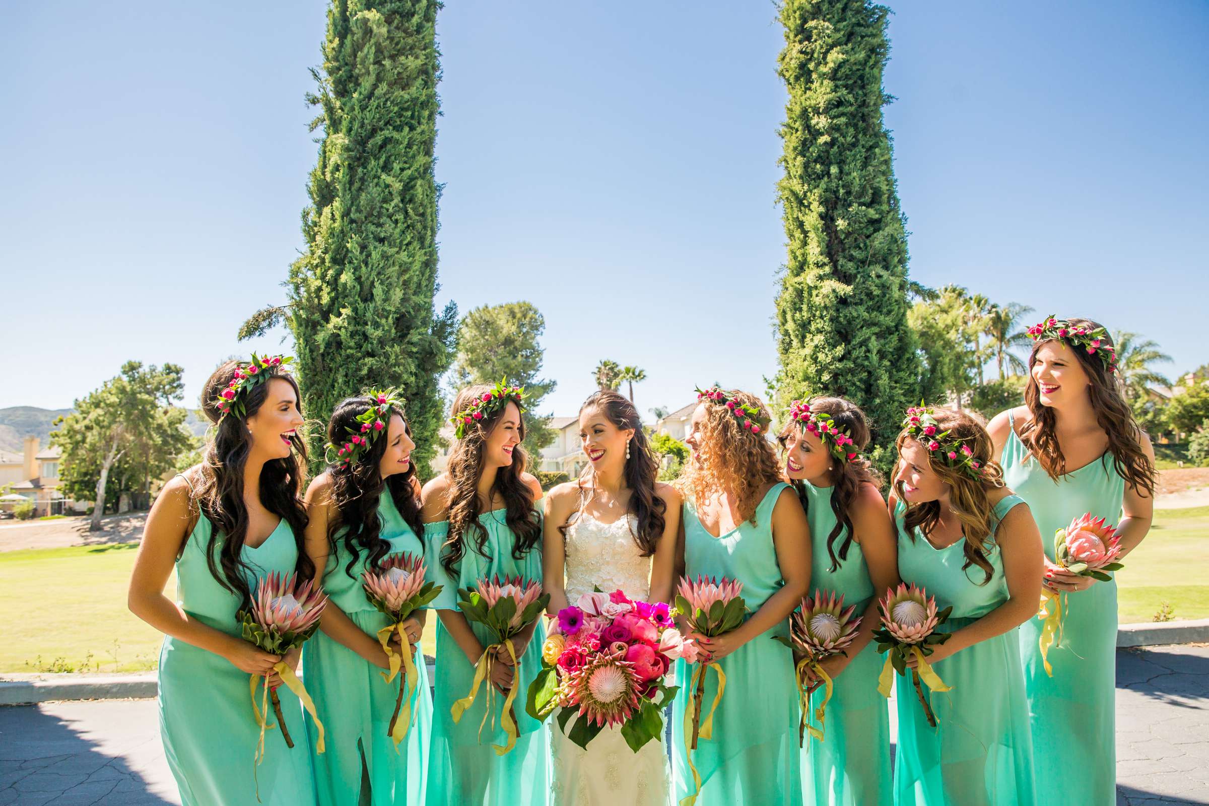 Carmel Mountain Ranch Wedding coordinated by CZ Events, Chantelle and Chris Wedding Photo #61 by True Photography