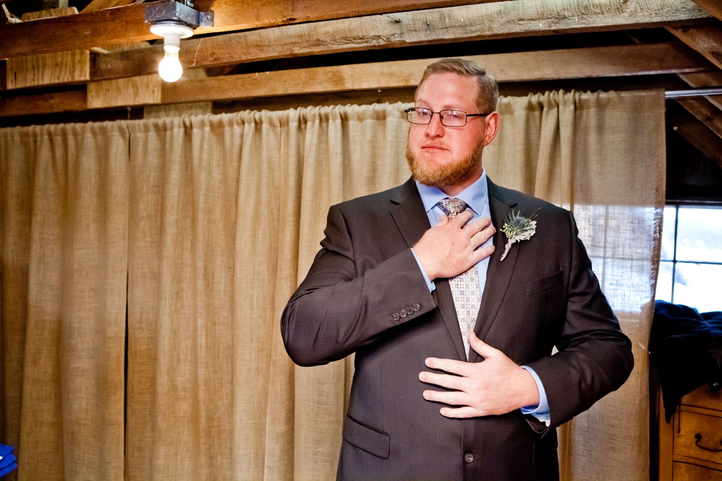 The Barn at Evergreen Memorial Park Wedding, Melanie and Taylor Jay Wedding Photo #371841 by True Photography