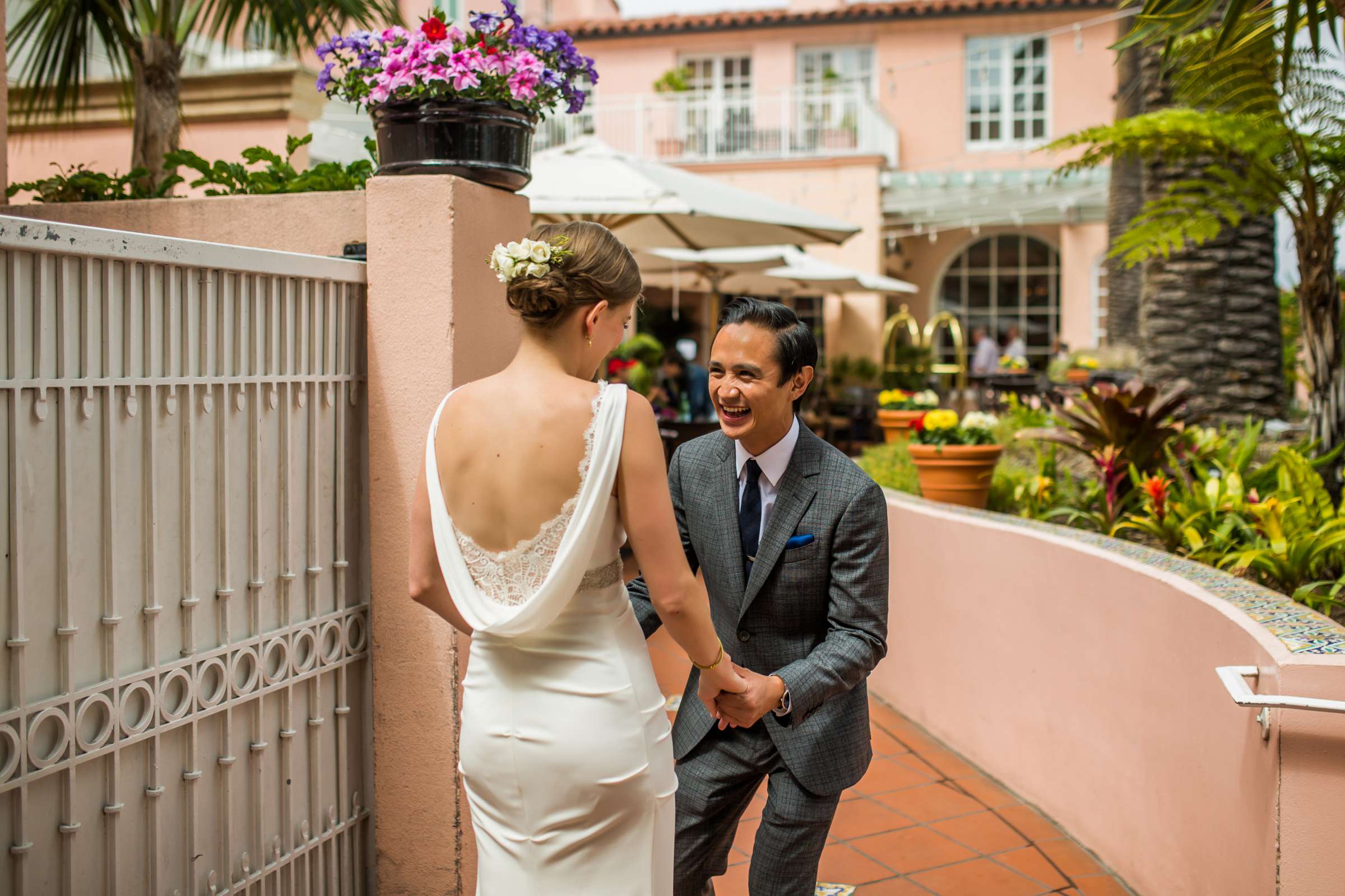 La Valencia Wedding coordinated by Love Marks the Spot, Allison and Mark Wedding Photo #46 by True Photography