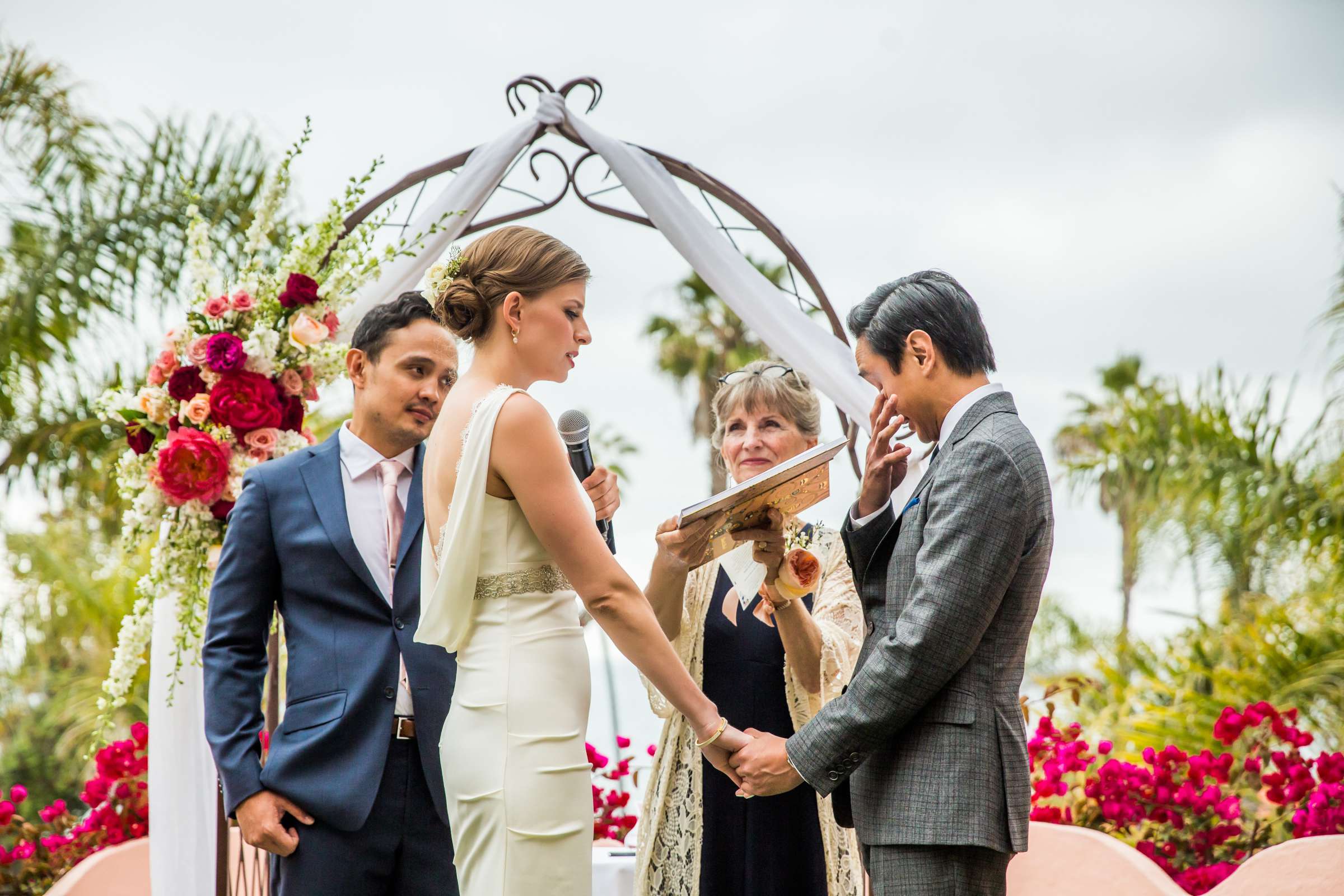 La Valencia Wedding coordinated by Love Marks the Spot, Allison and Mark Wedding Photo #93 by True Photography