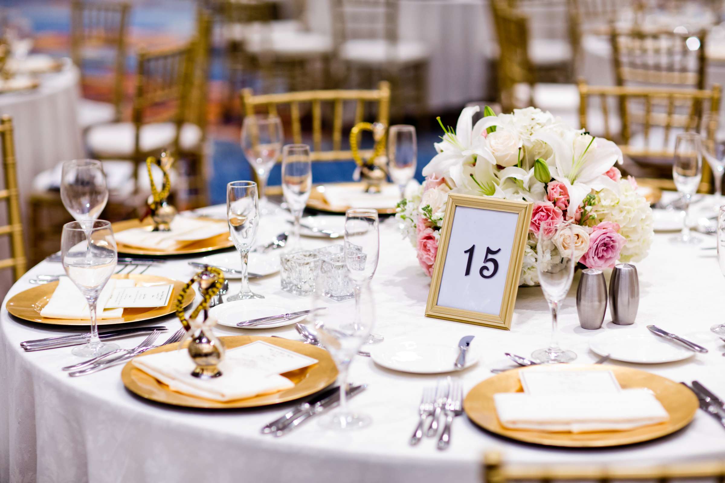 Marriott Marquis San Diego Marina Wedding coordinated by Now That's a Party, Hala and Marc Wedding Photo #375231 by True Photography