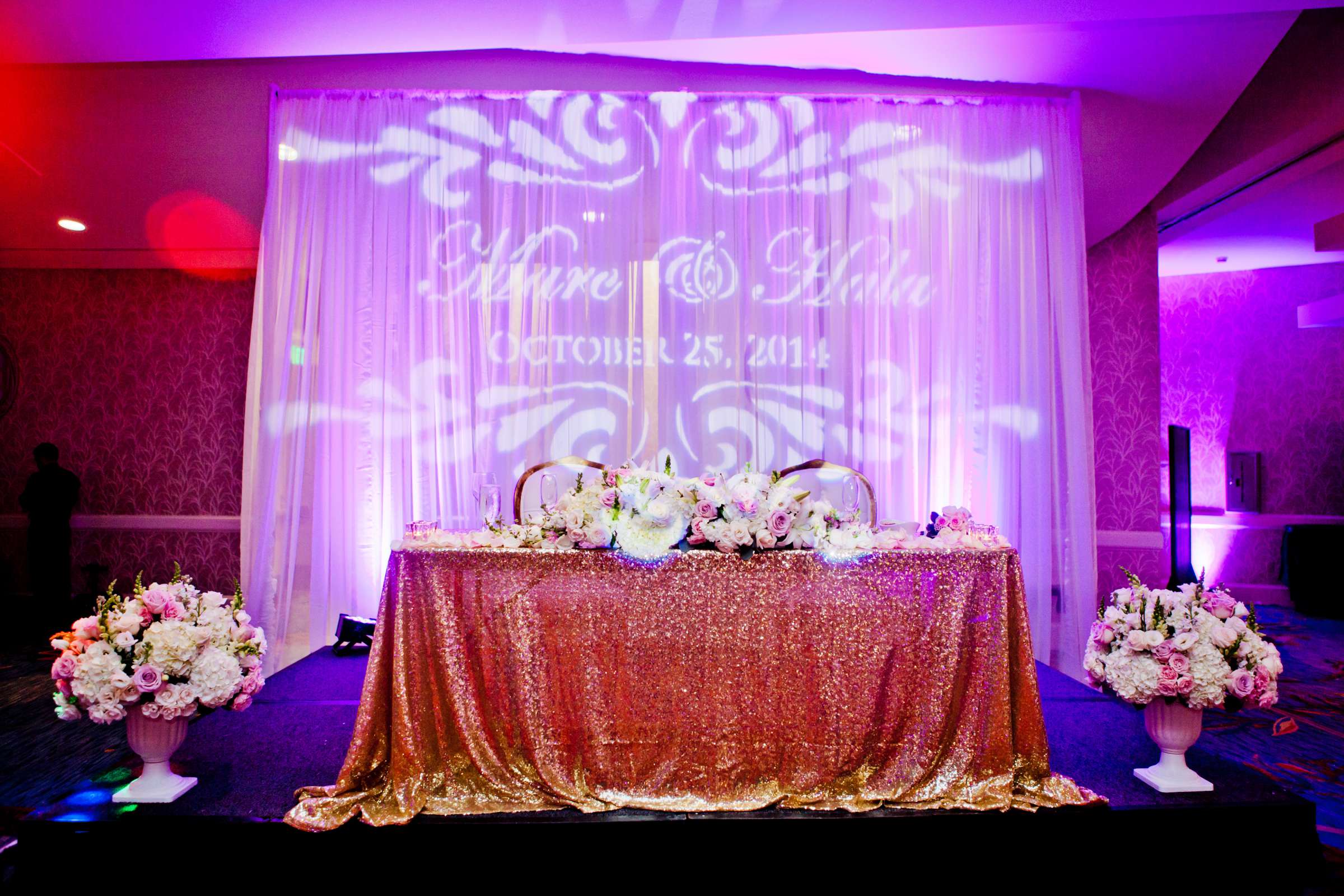 Marriott Marquis San Diego Marina Wedding coordinated by Now That's a Party, Hala and Marc Wedding Photo #375239 by True Photography