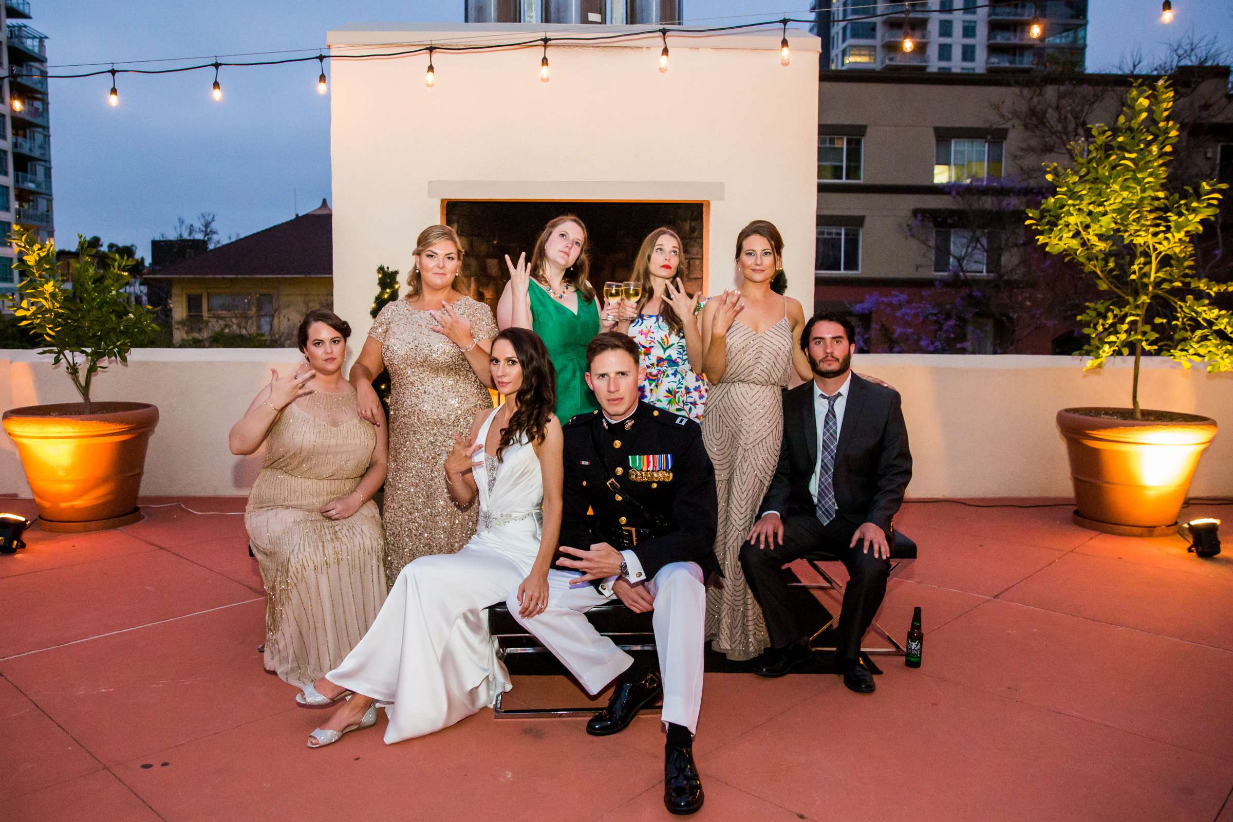 El Cortez Wedding coordinated by Jessica Beiriger, Caitlin and James Wedding Photo #119 by True Photography