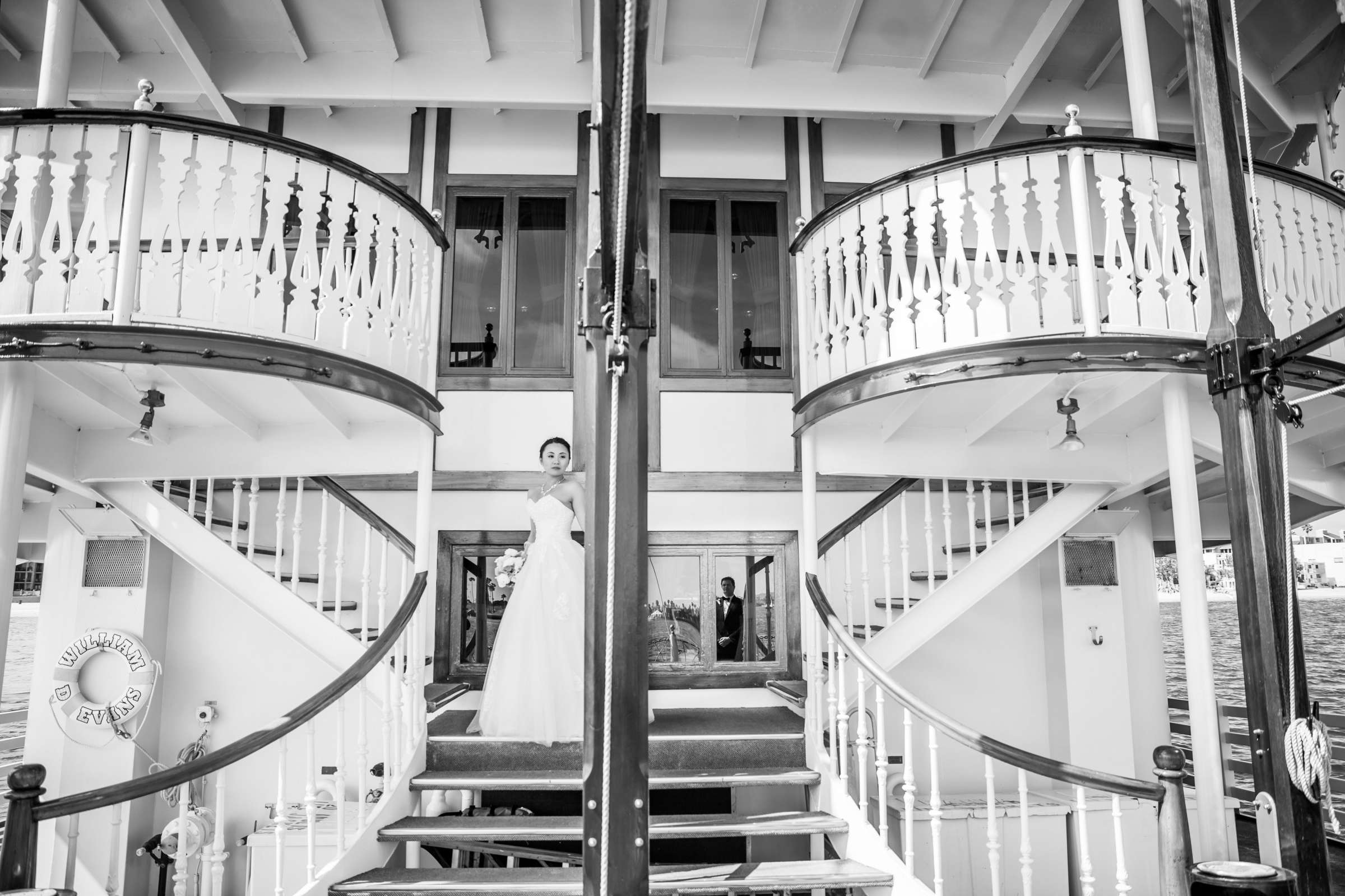 Boat Wedding at Bahia Hotel Wedding coordinated by Breezy Day Weddings, Aki and Jonathan Wedding Photo #379985 by True Photography