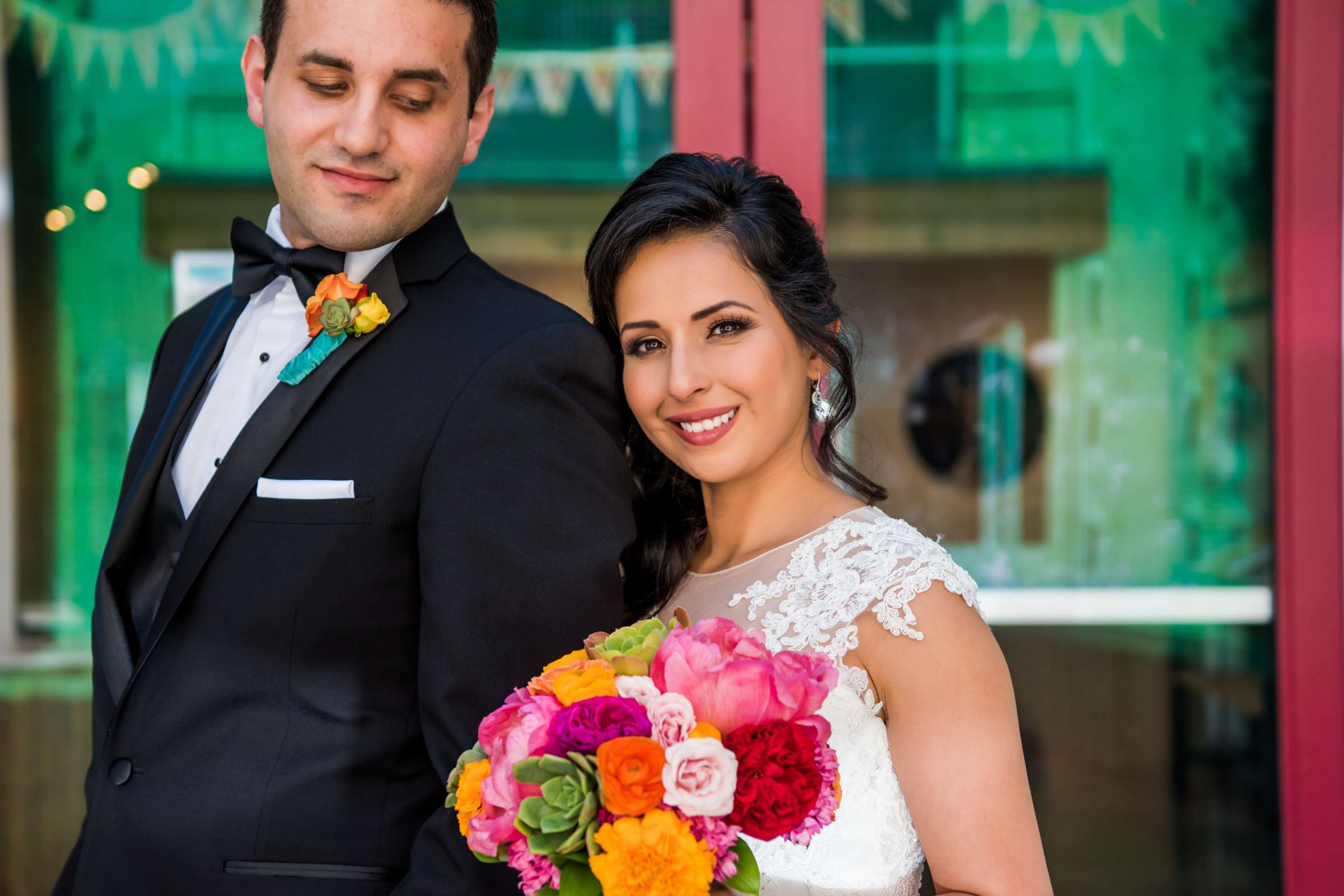 San Diego Central Library Wedding, Stephanie and Omar Wedding Photo #10 by True Photography