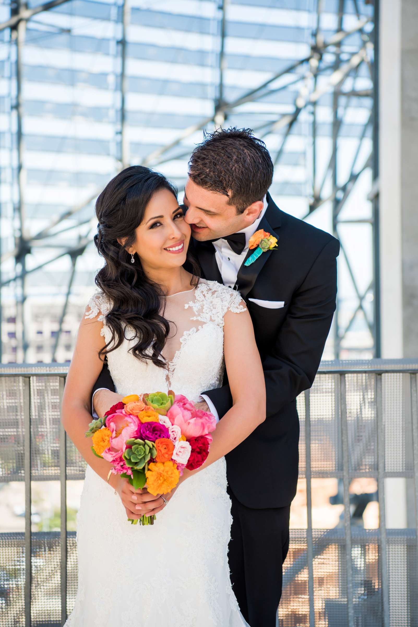 San Diego Central Library Wedding, Stephanie and Omar Wedding Photo #46 by True Photography