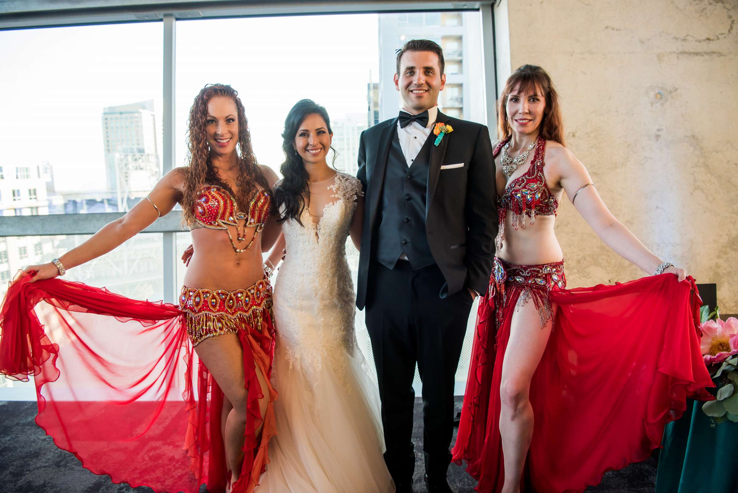 San Diego Central Library Wedding, Stephanie and Omar Wedding Photo #114 by True Photography