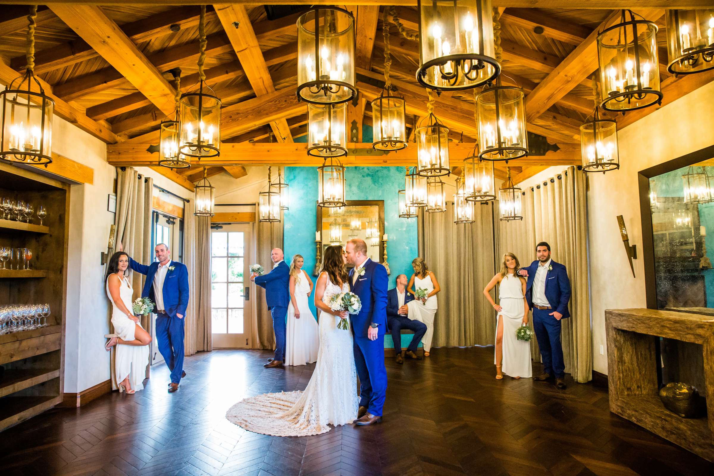 Rancho Valencia Wedding coordinated by Creative Affairs Inc, Katie and Ryan Wedding Photo #77 by True Photography