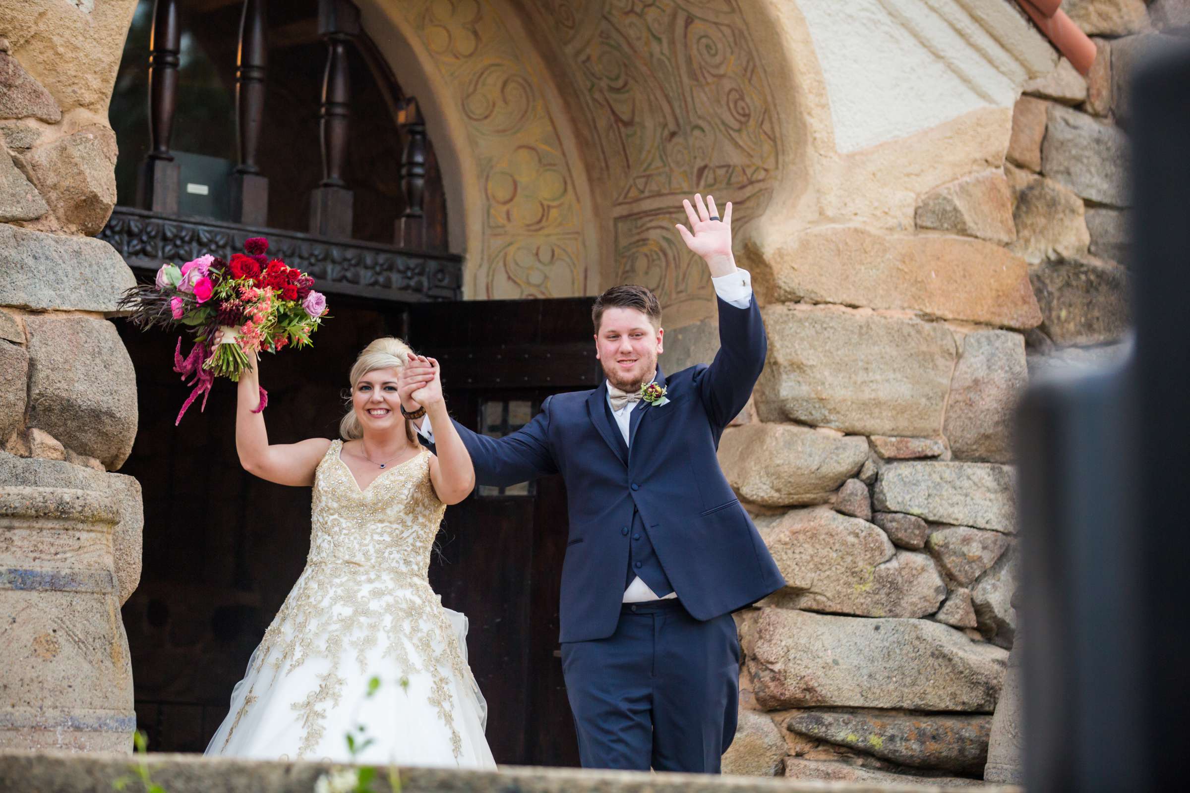 Mt Woodson Castle Wedding coordinated by Personal Touch Dining, Samantha and Brendan Wedding Photo #391743 by True Photography