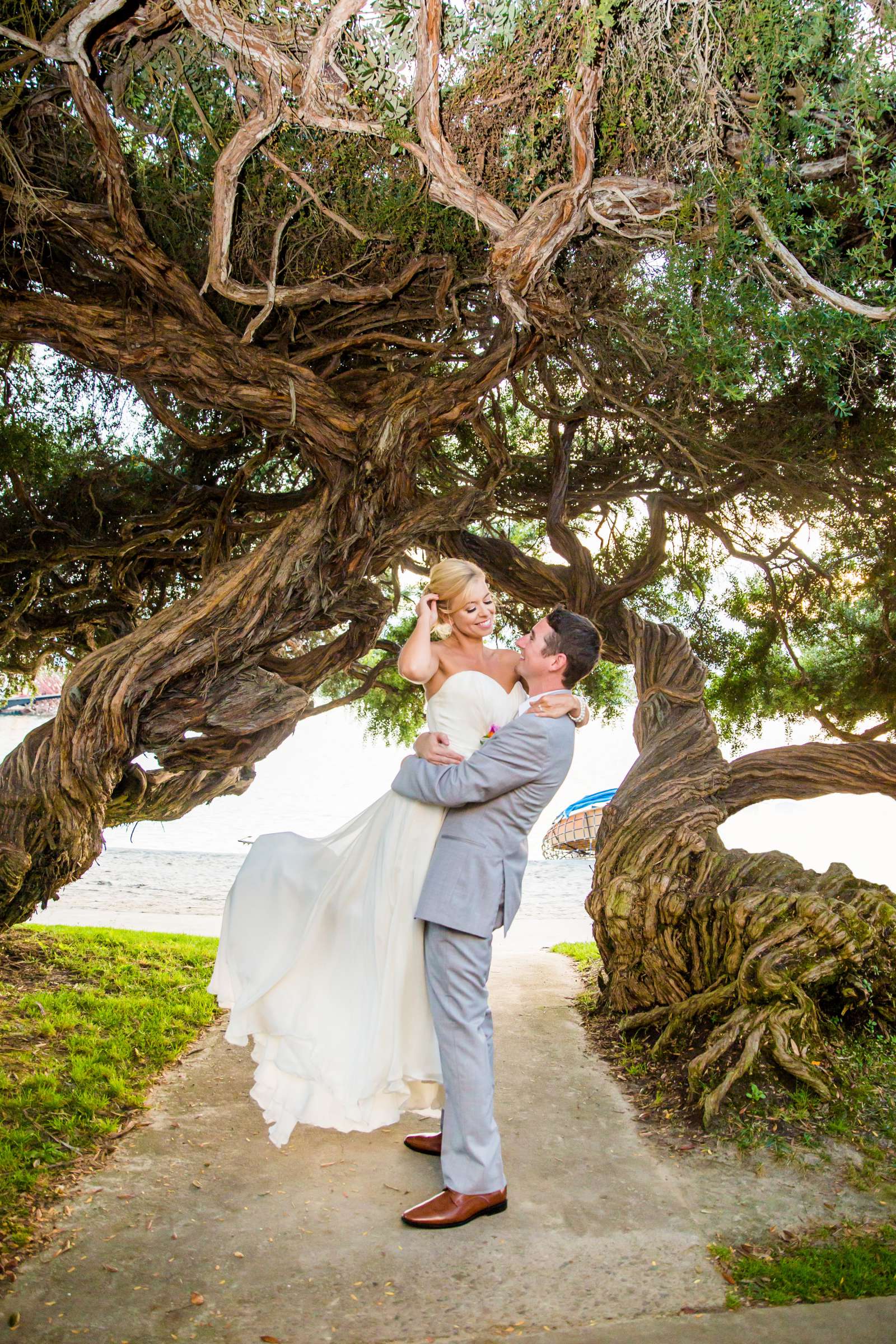 Candid moment at Bahia Hotel Wedding coordinated by Breezy Day Weddings, Jennifer and Charlie Wedding Photo #5 by True Photography