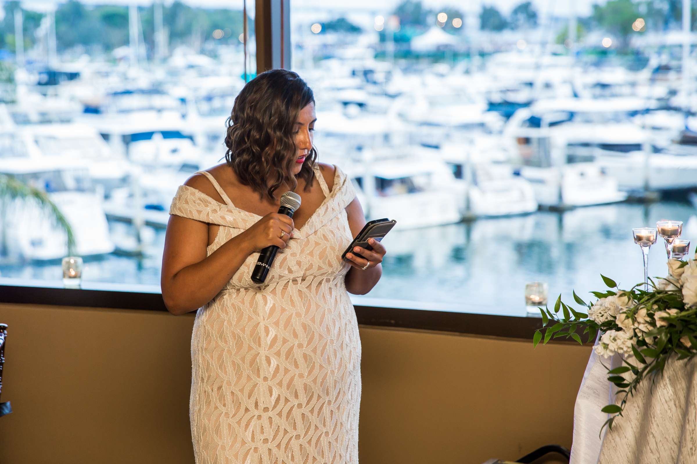 Marriott Marquis San Diego Marina Wedding coordinated by Michelle Elizabeth Events and Design, Minh and Jason Wedding Photo #82 by True Photography