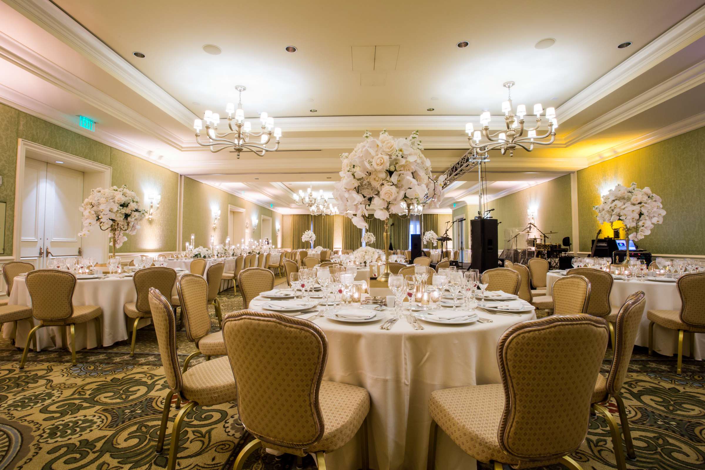 Park Hyatt Aviara Wedding coordinated by White Lace Events & Design, Kim and Ryan Wedding Photo #166 by True Photography