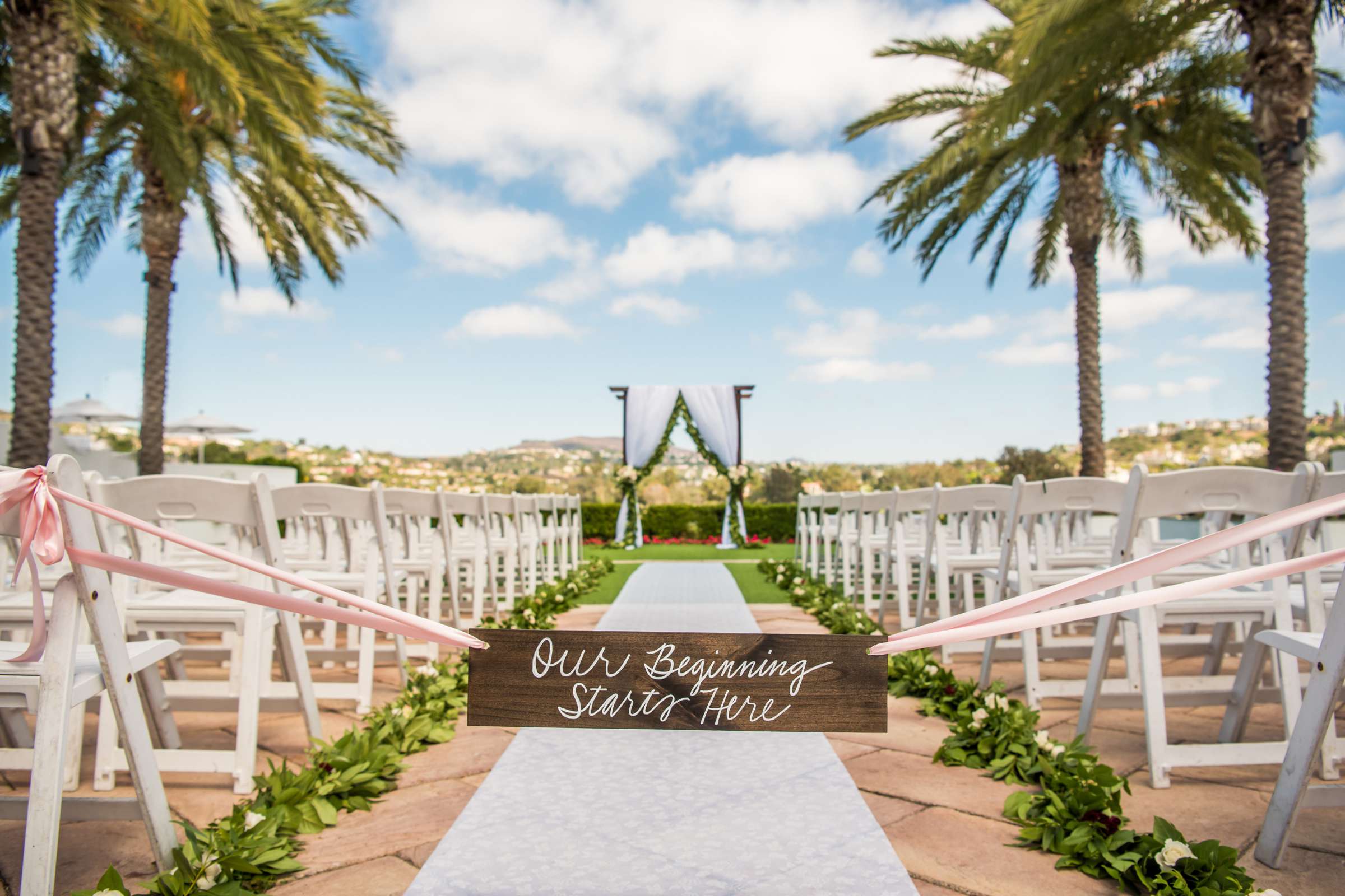 Ceremony Site at Omni La Costa Resort & Spa Wedding, Jennifer and Royce Wedding Photo #405966 by True Photography