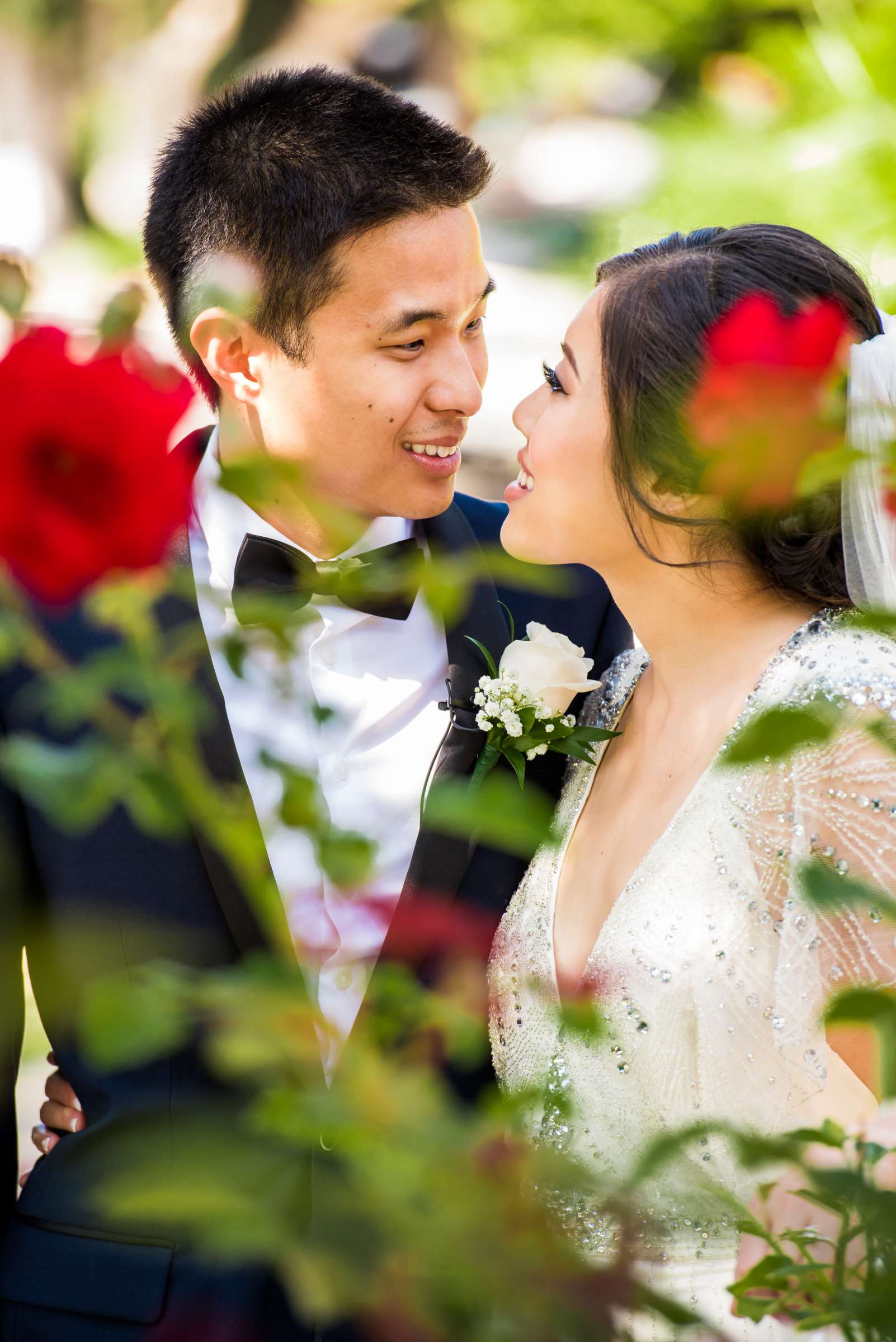 Romantic moment at Jasmine Seafood Restaurant Wedding coordinated by Lavish Weddings, Sandy and Isaac Wedding Photo #406064 by True Photography