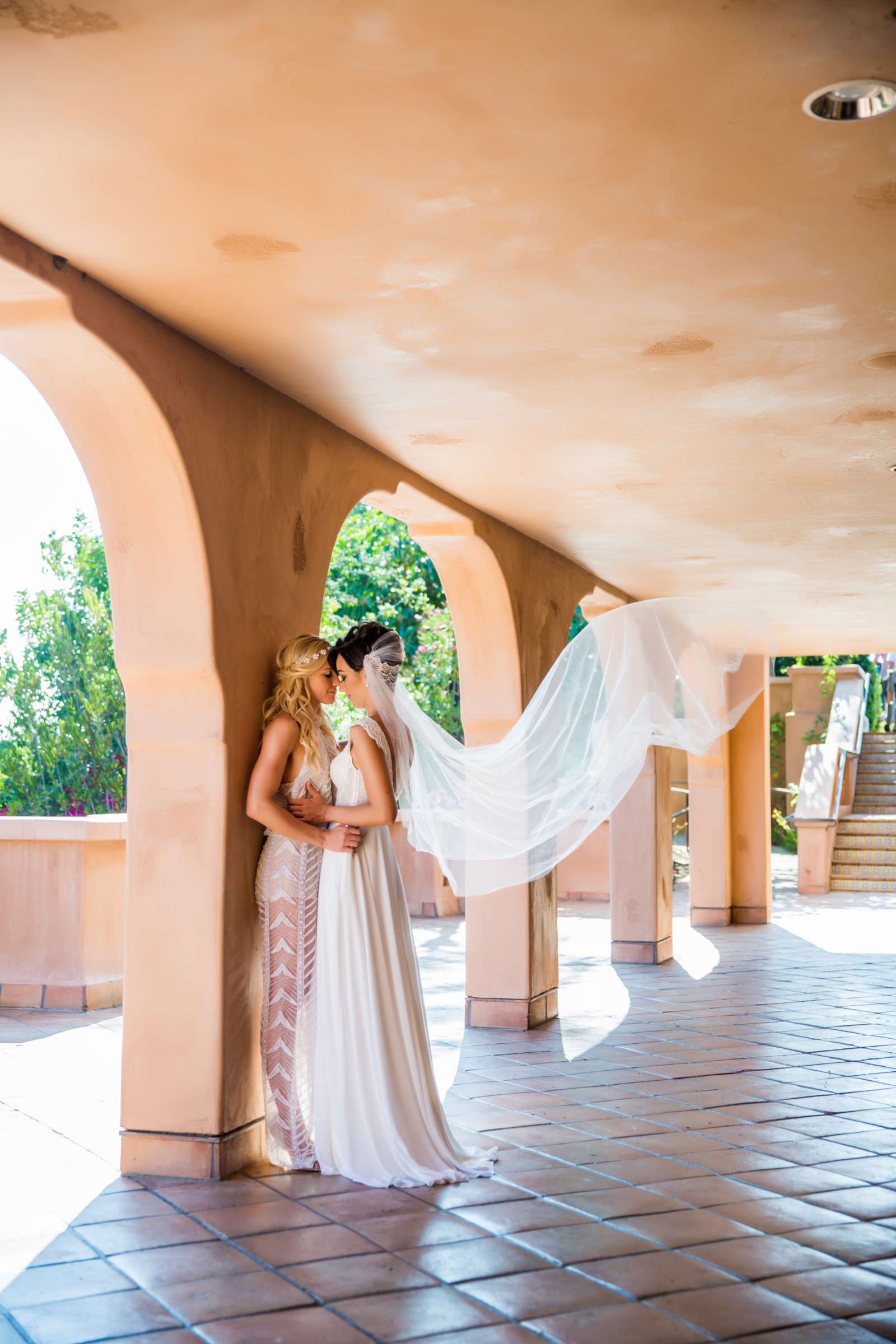 Rancho Valencia Wedding coordinated by Thomas Bui Lifestyle, Kerstin and Lottie Wedding Photo #16 by True Photography