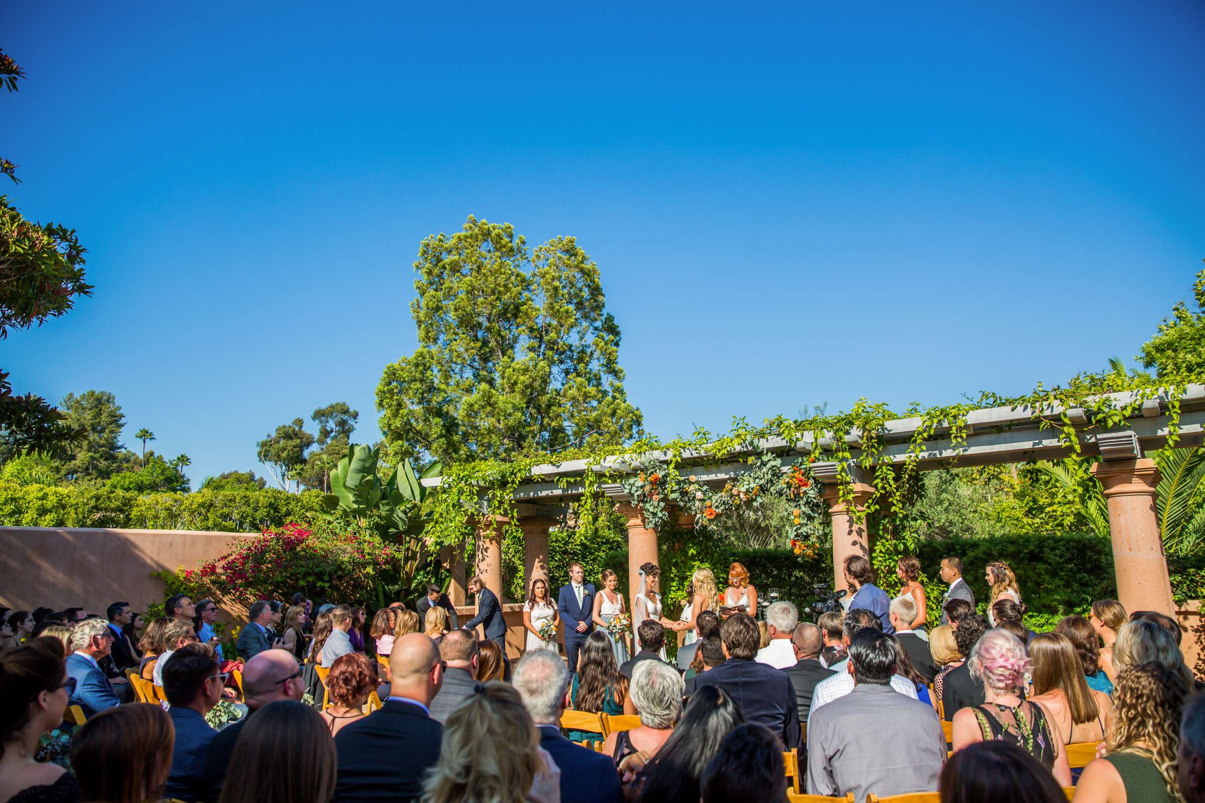 Rancho Valencia Wedding coordinated by Thomas Bui Lifestyle, Kerstin and Lottie Wedding Photo #76 by True Photography