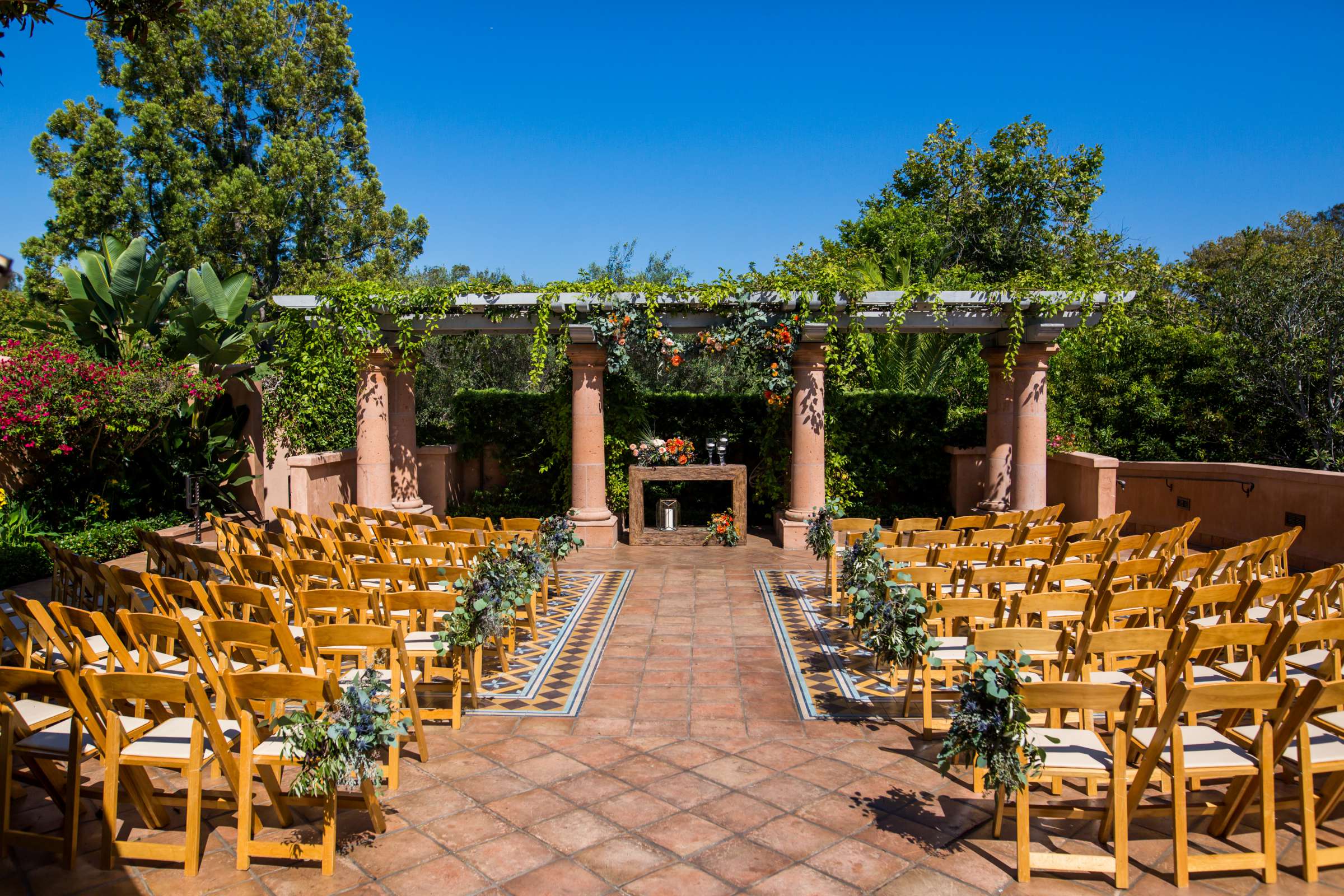 Rancho Valencia Wedding coordinated by Thomas Bui Lifestyle, Kerstin and Lottie Wedding Photo #143 by True Photography