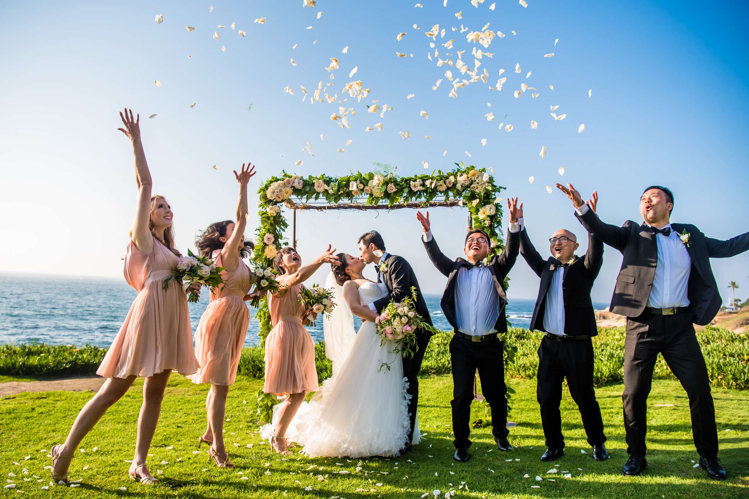 La Jolla Woman's Club Wedding coordinated by Ivory + Stone Event Co., Ella and Eric Wedding Photo #408005 by True Photography