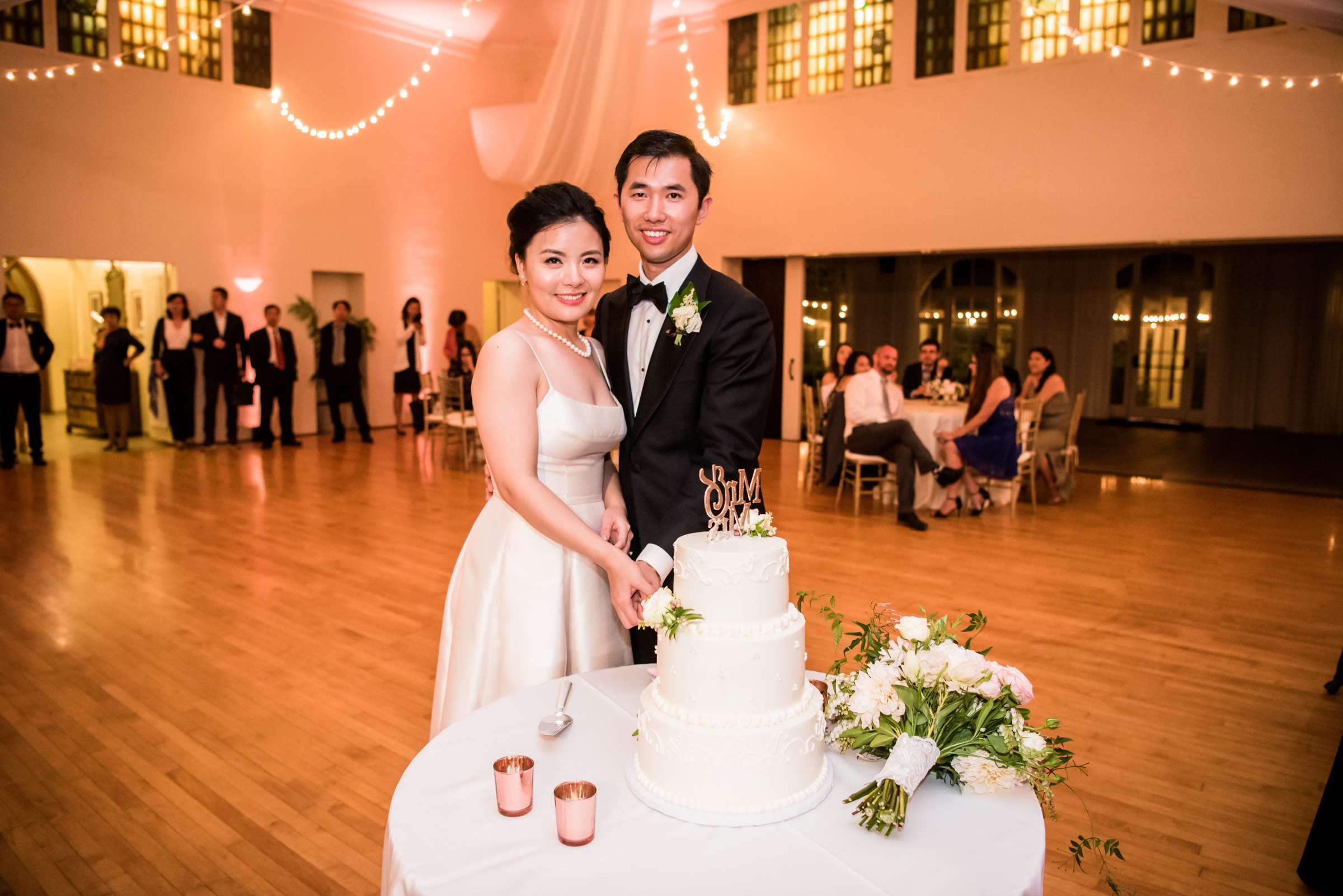 La Jolla Woman's Club Wedding coordinated by Ivory + Stone Event Co., Ella and Eric Wedding Photo #408118 by True Photography