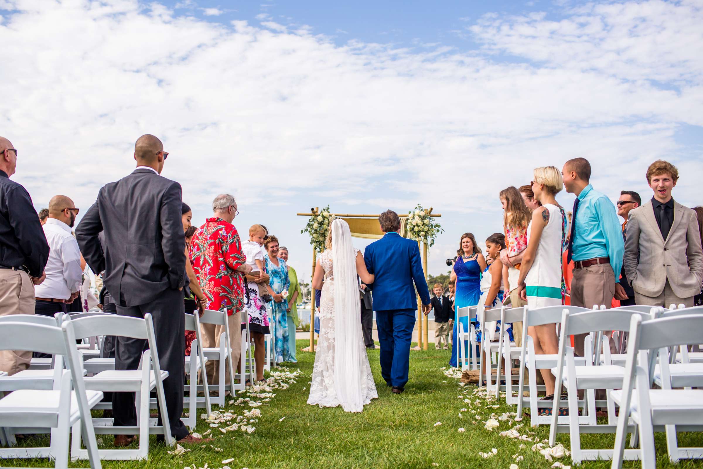 Coronado Community Center Wedding coordinated by Sweetest Things Events, Coral and Levi Wedding Photo #408502 by True Photography