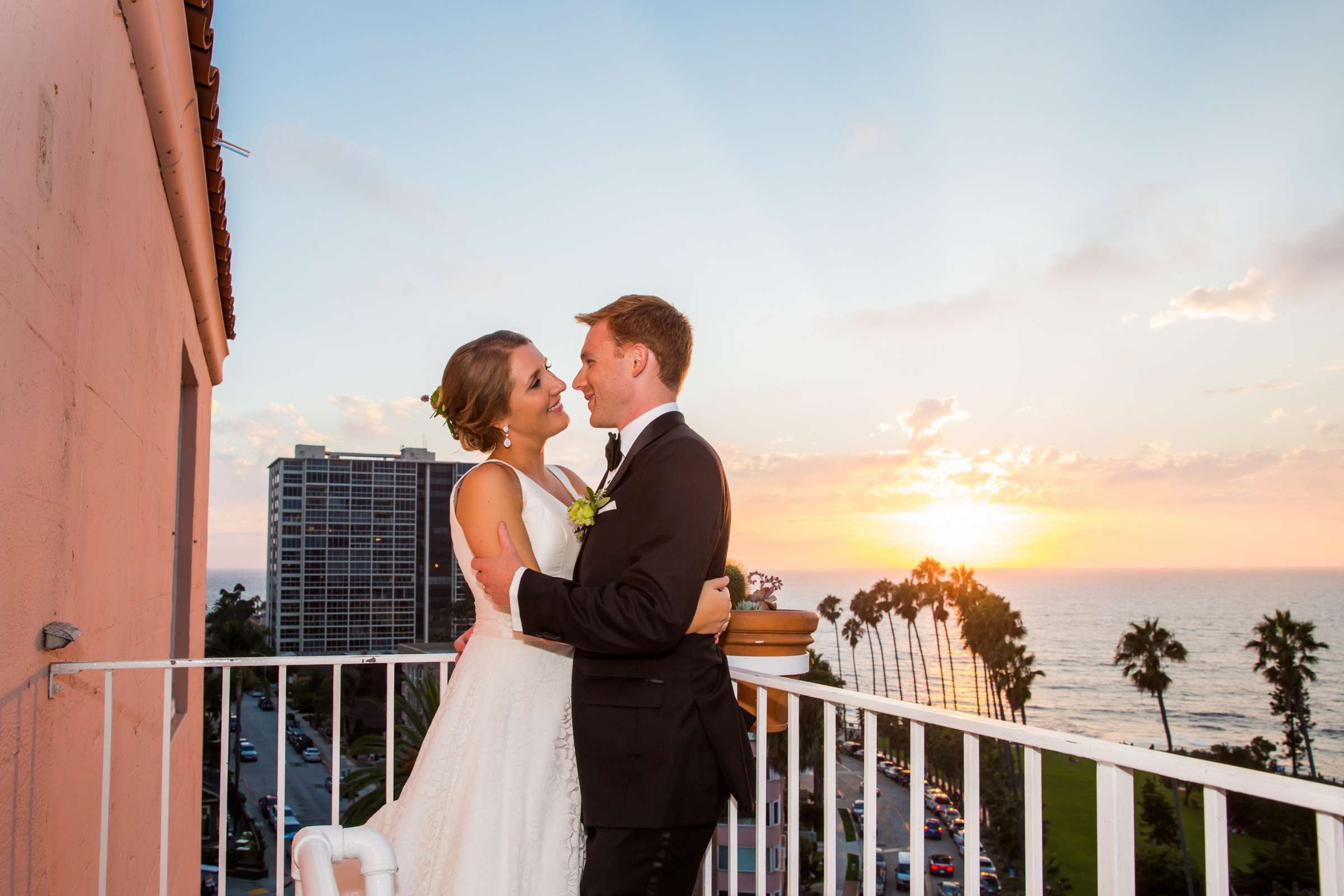 La Valencia Wedding coordinated by Francine Ribeau Events, Caitlin and Andrew Wedding Photo #16 by True Photography