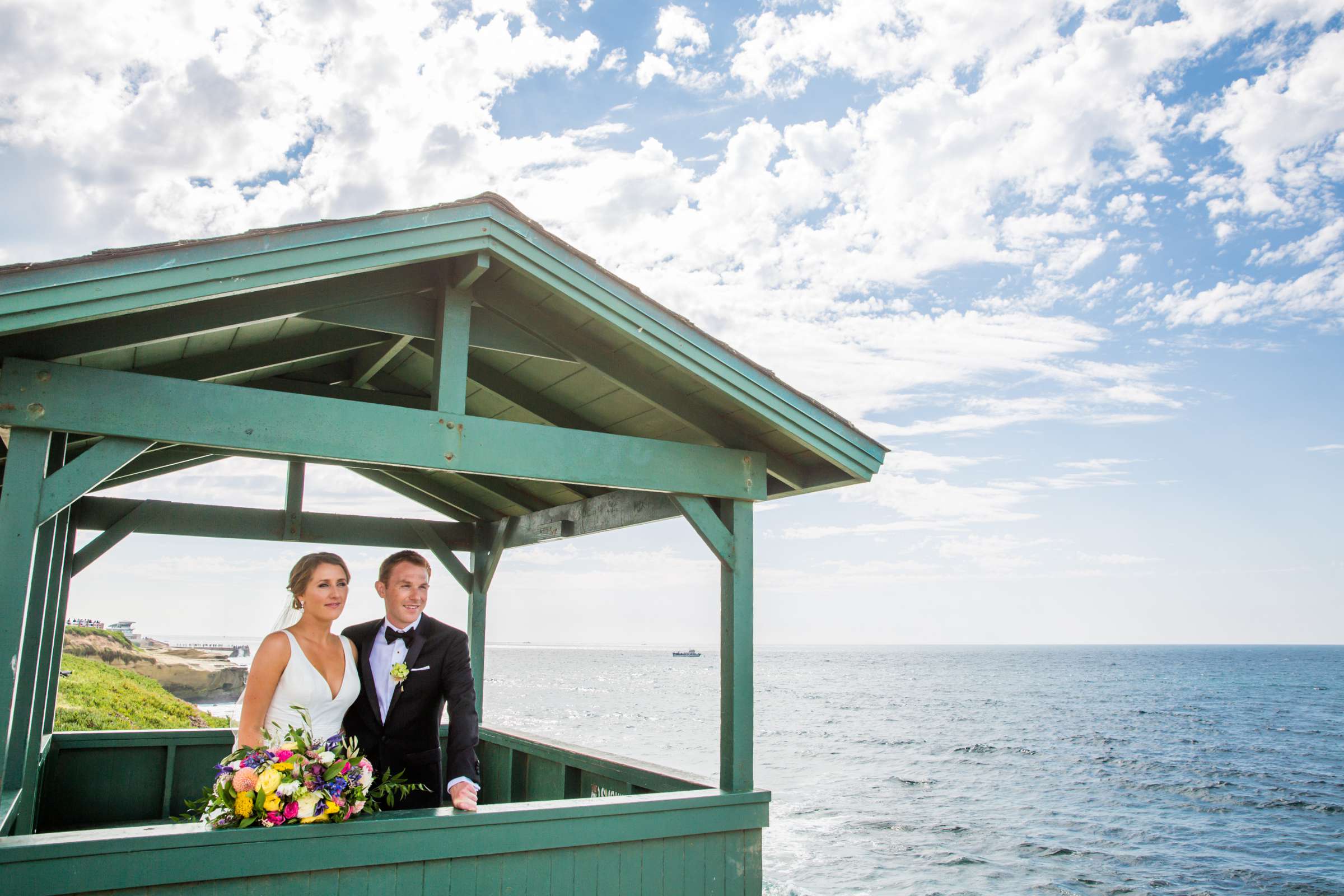 La Valencia Wedding coordinated by Francine Ribeau Events, Caitlin and Andrew Wedding Photo #78 by True Photography