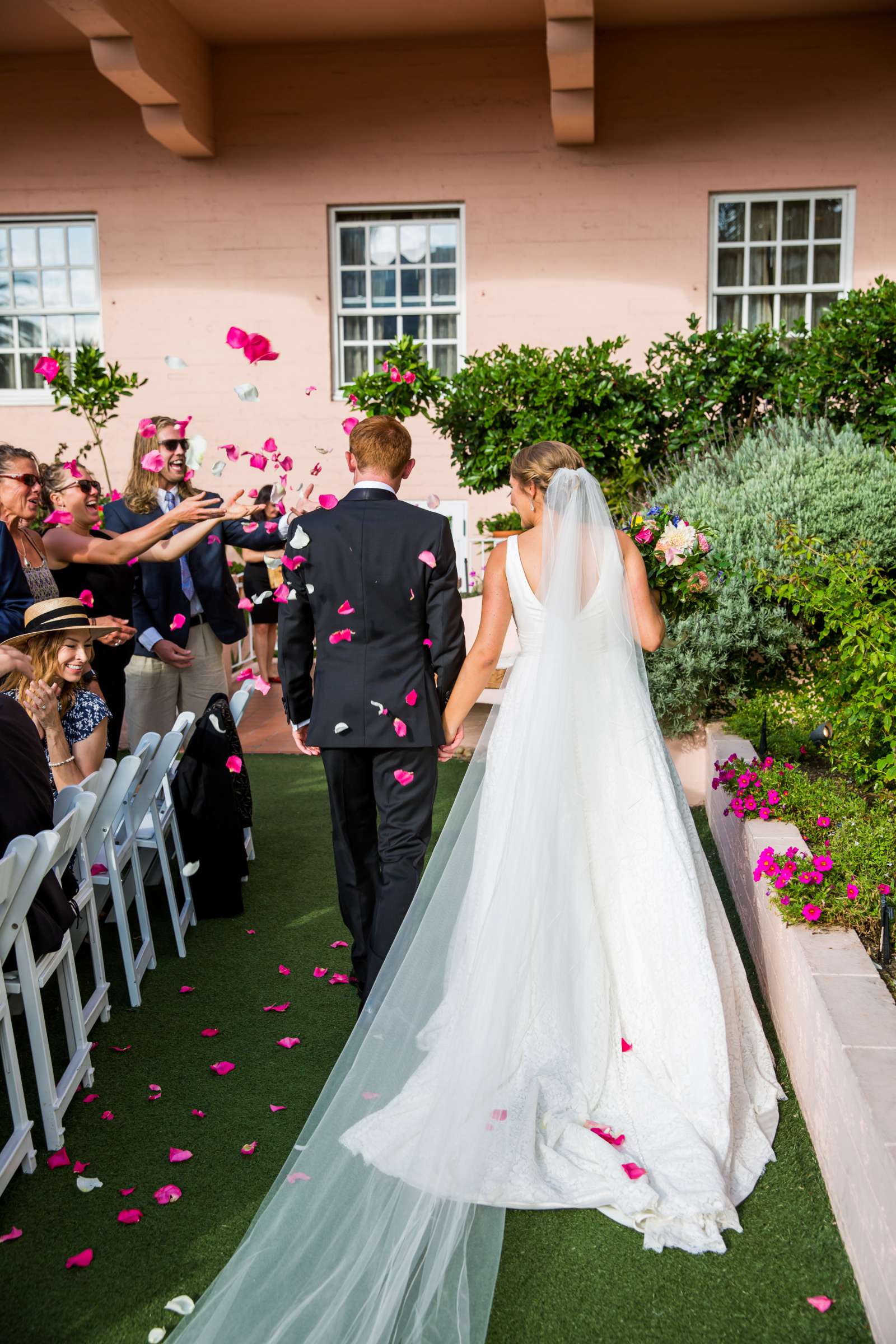 La Valencia Wedding coordinated by Francine Ribeau Events, Caitlin and Andrew Wedding Photo #101 by True Photography