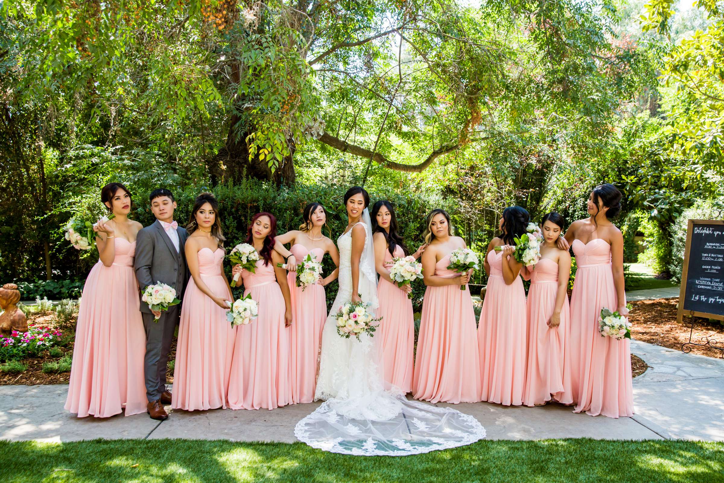 Twin Oaks House & Gardens Wedding Estate Wedding coordinated by Twin Oaks House & Gardens Wedding Estate, Kristine and David Wedding Photo #409351 by True Photography