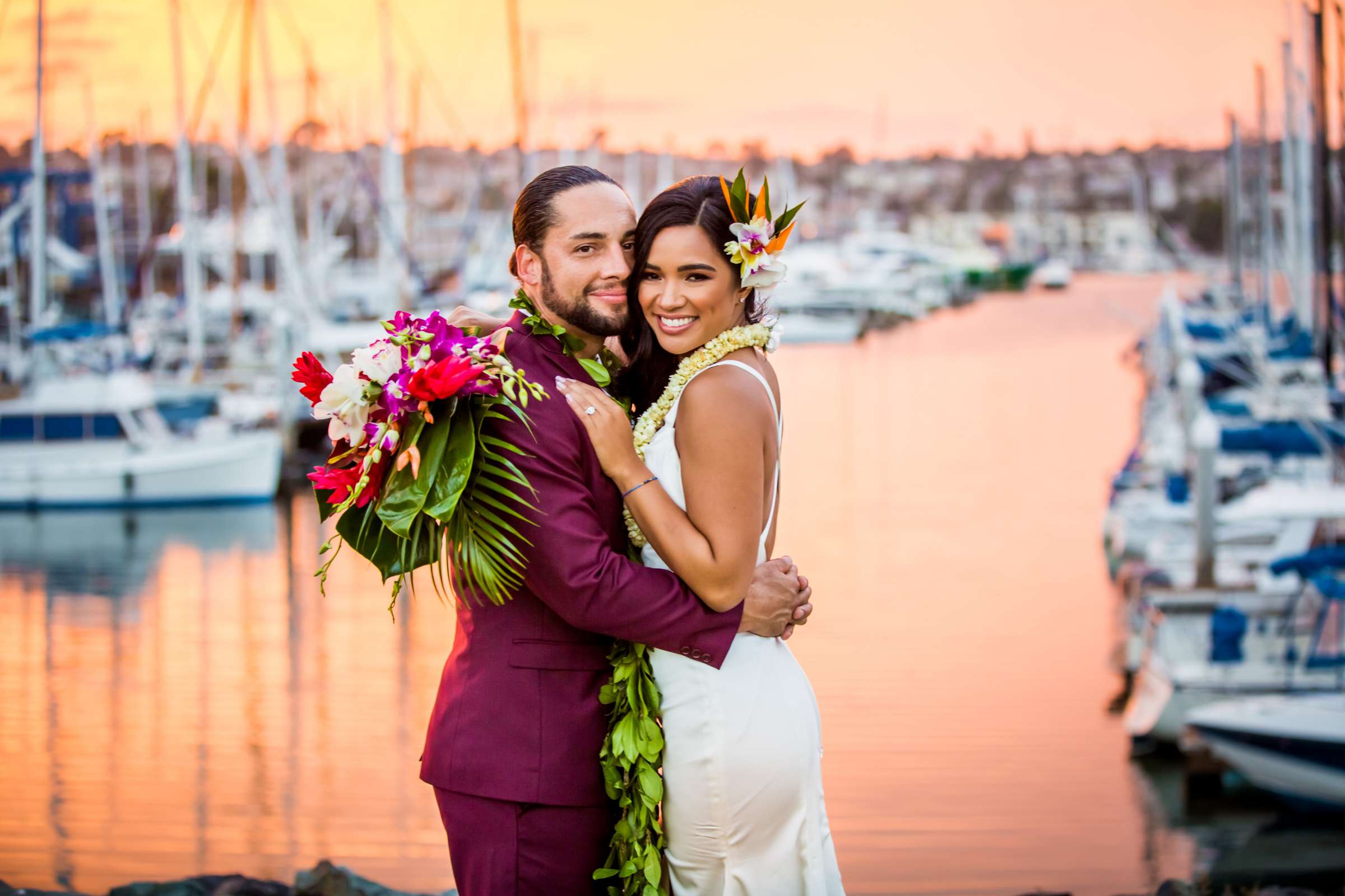 Bali Hai Wedding coordinated by Holly Kalkin Weddings, Elyssa and Aaron Wedding Photo #410404 by True Photography