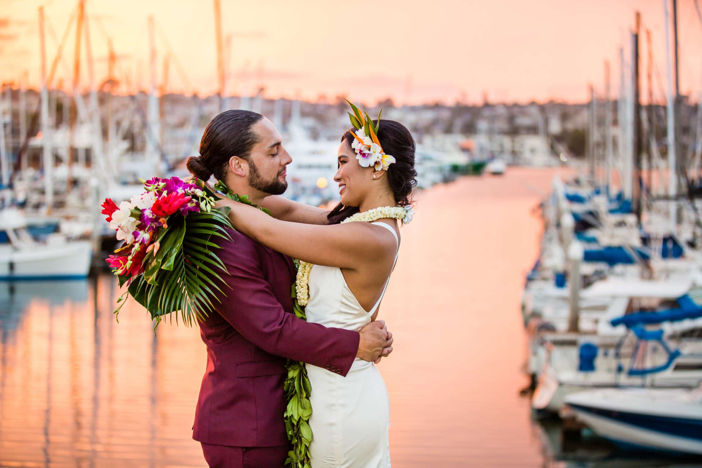 Bali Hai Wedding coordinated by Holly Kalkin Weddings, Elyssa and Aaron Wedding Photo #410492 by True Photography