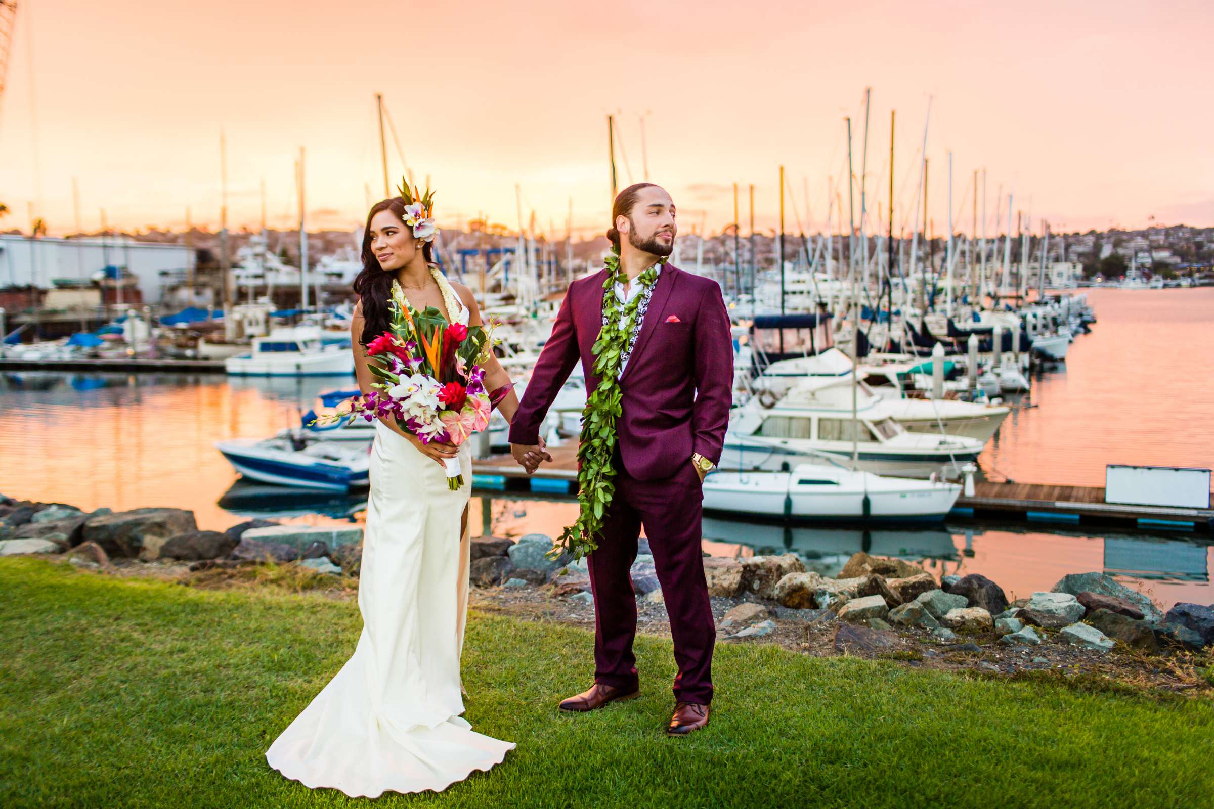 Bali Hai Wedding coordinated by Holly Kalkin Weddings, Elyssa and Aaron Wedding Photo #410505 by True Photography