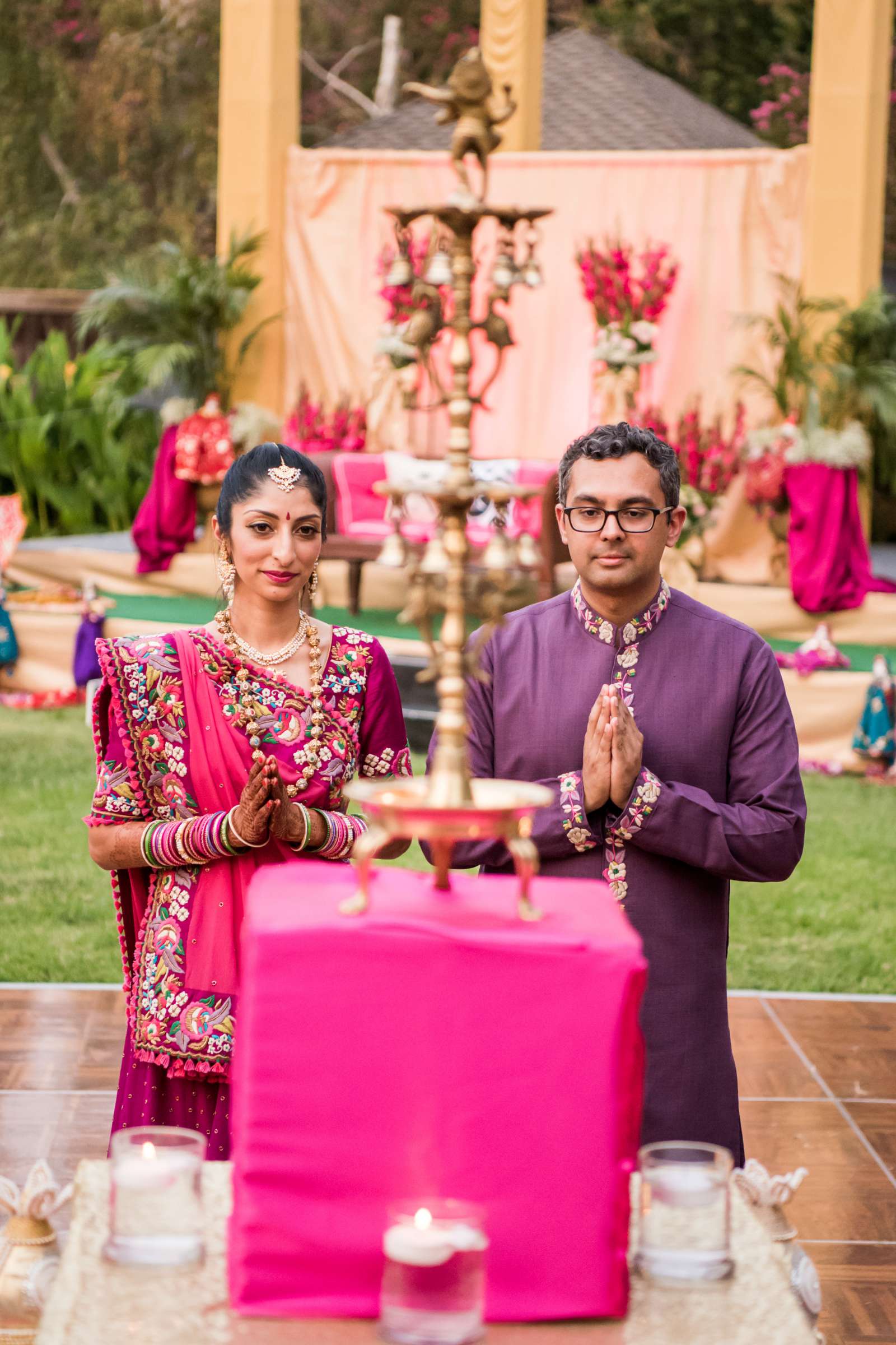 Private Residence Wedding coordinated by Kathy Burk, Amee and Kunal Wedding Photo #34 by True Photography
