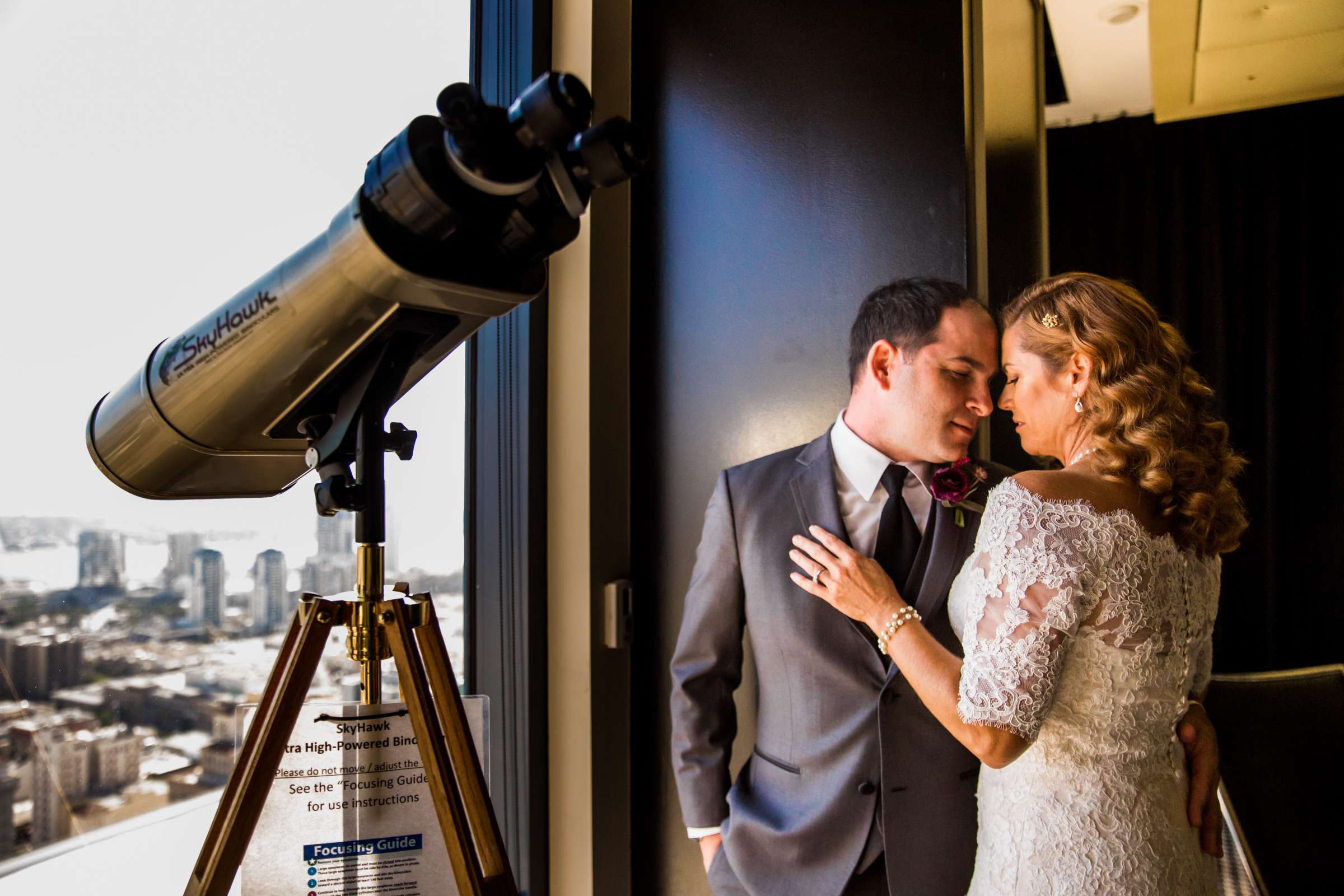 The University Club Atop Symphony Towers Wedding coordinated by Aquilone Events, Amy and Brett Wedding Photo #414065 by True Photography