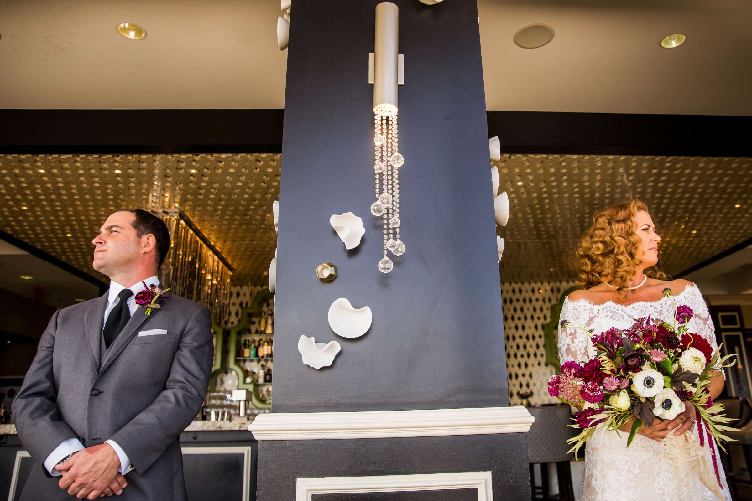 The University Club Atop Symphony Towers Wedding coordinated by Aquilone Events, Amy and Brett Wedding Photo #414079 by True Photography