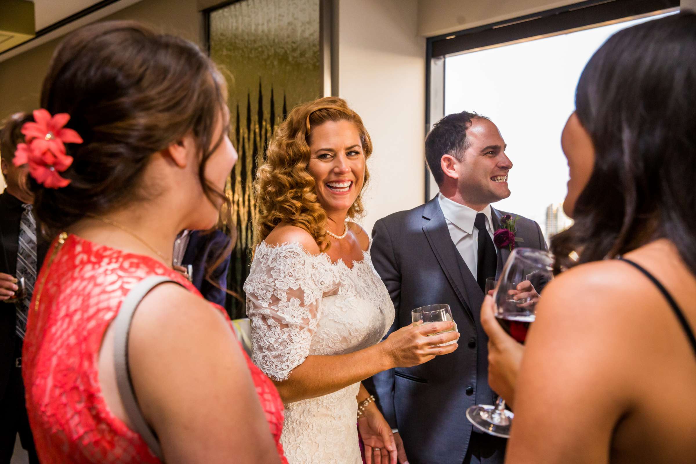 The University Club Atop Symphony Towers Wedding coordinated by Aquilone Events, Amy and Brett Wedding Photo #414131 by True Photography