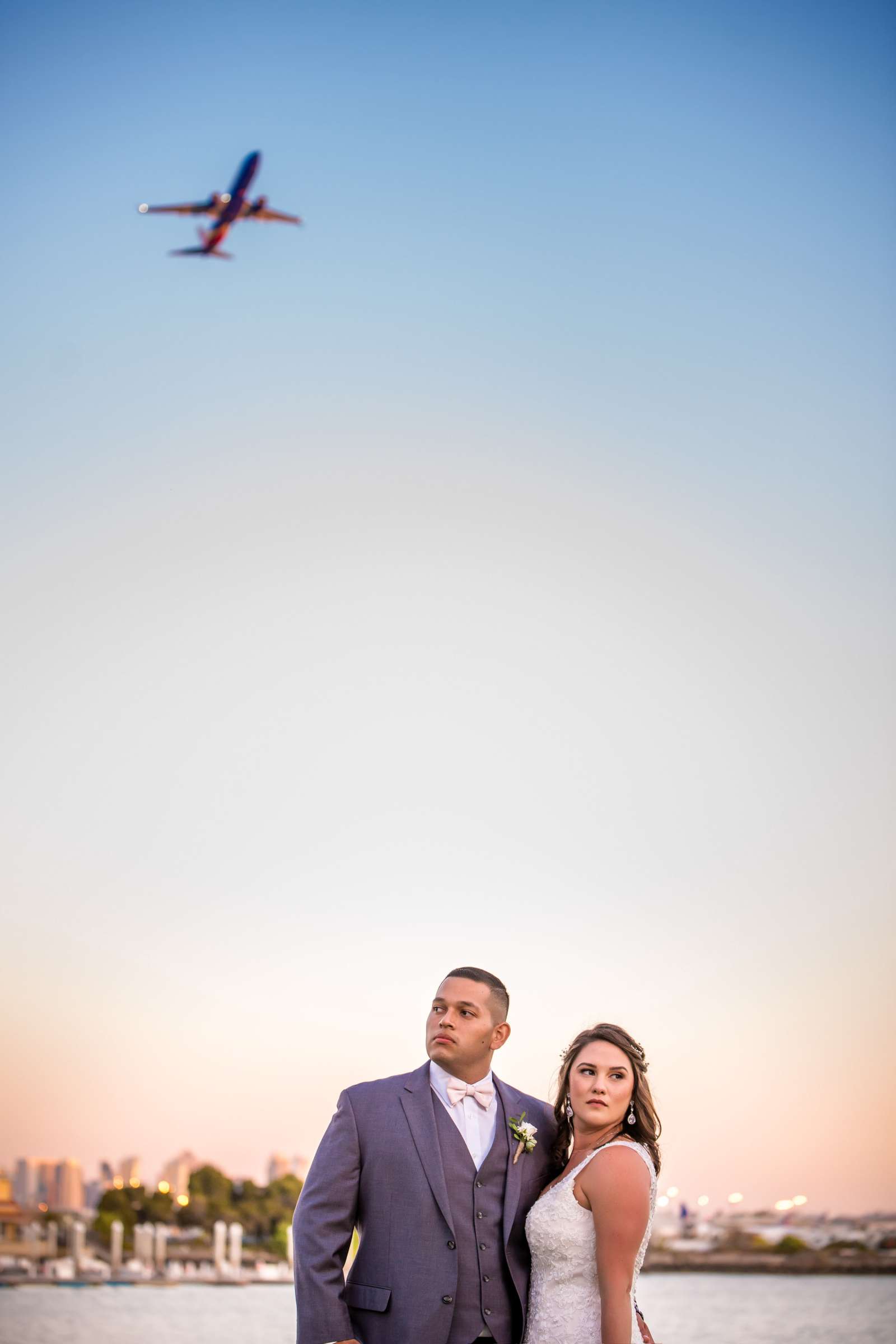 Courtyard by Marriott San Diego Airport/Liberty Station Wedding coordinated by This and That Event Services, Renae and Adrian Wedding Photo #11 by True Photography