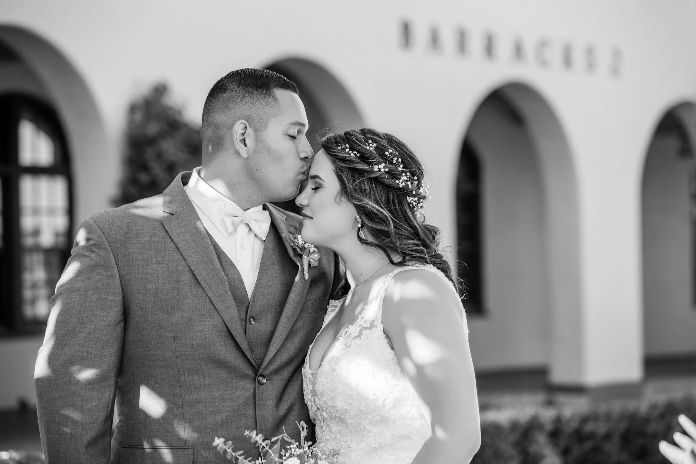 Courtyard by Marriott San Diego Airport/Liberty Station Wedding coordinated by This and That Event Services, Renae and Adrian Wedding Photo #65 by True Photography