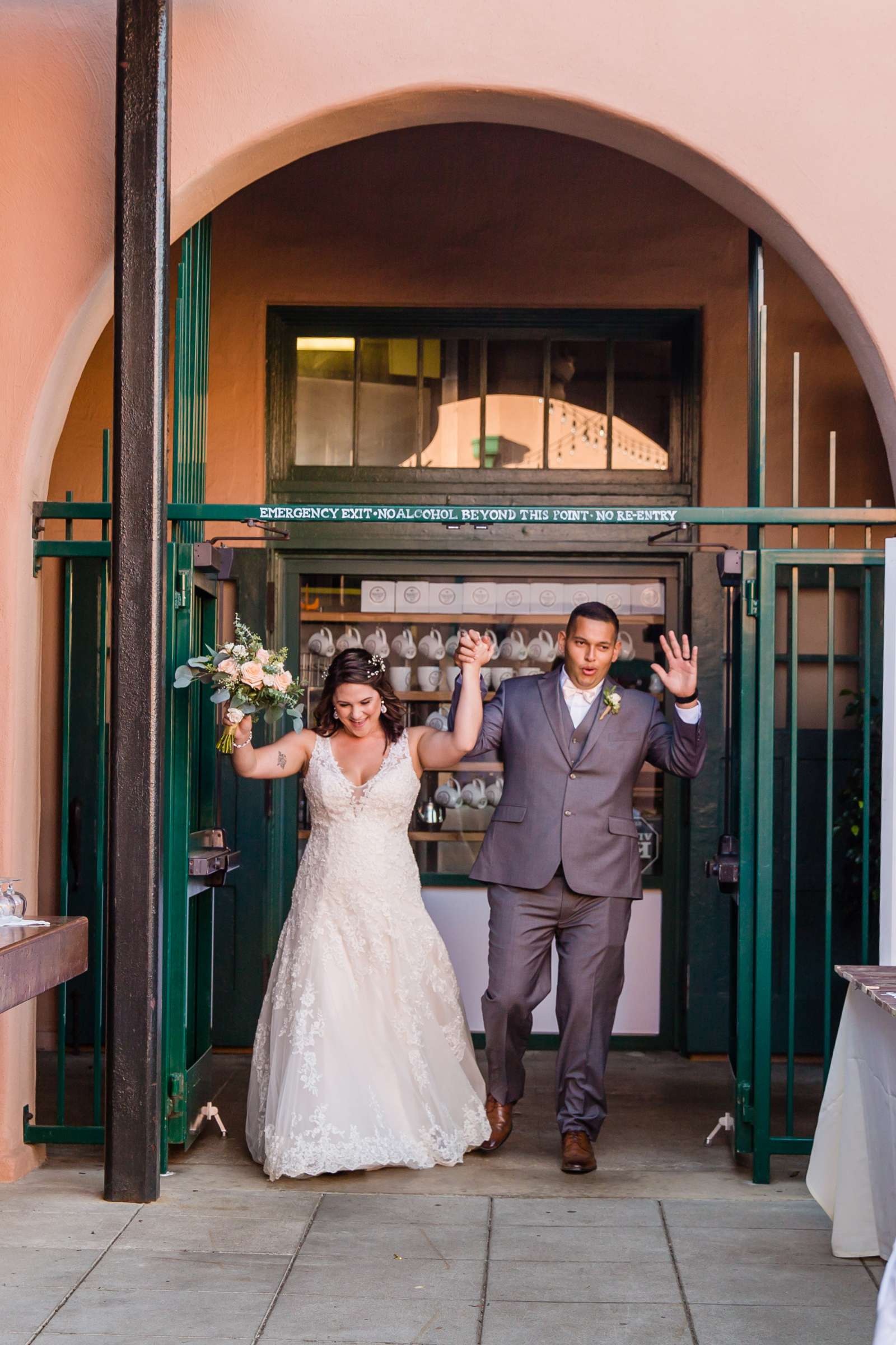 Courtyard by Marriott San Diego Airport/Liberty Station Wedding coordinated by This and That Event Services, Renae and Adrian Wedding Photo #97 by True Photography