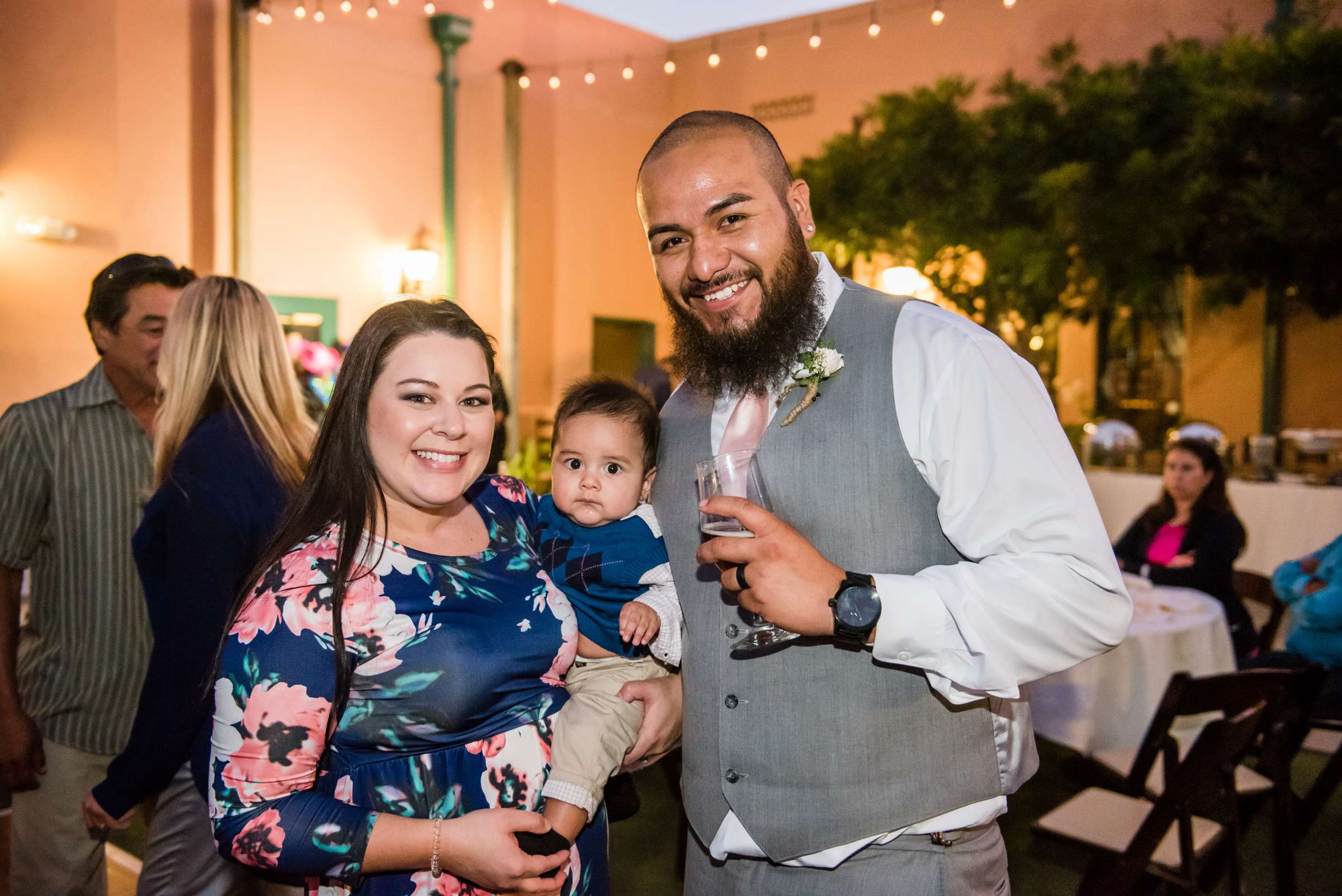 Courtyard by Marriott San Diego Airport/Liberty Station Wedding coordinated by This and That Event Services, Renae and Adrian Wedding Photo #126 by True Photography