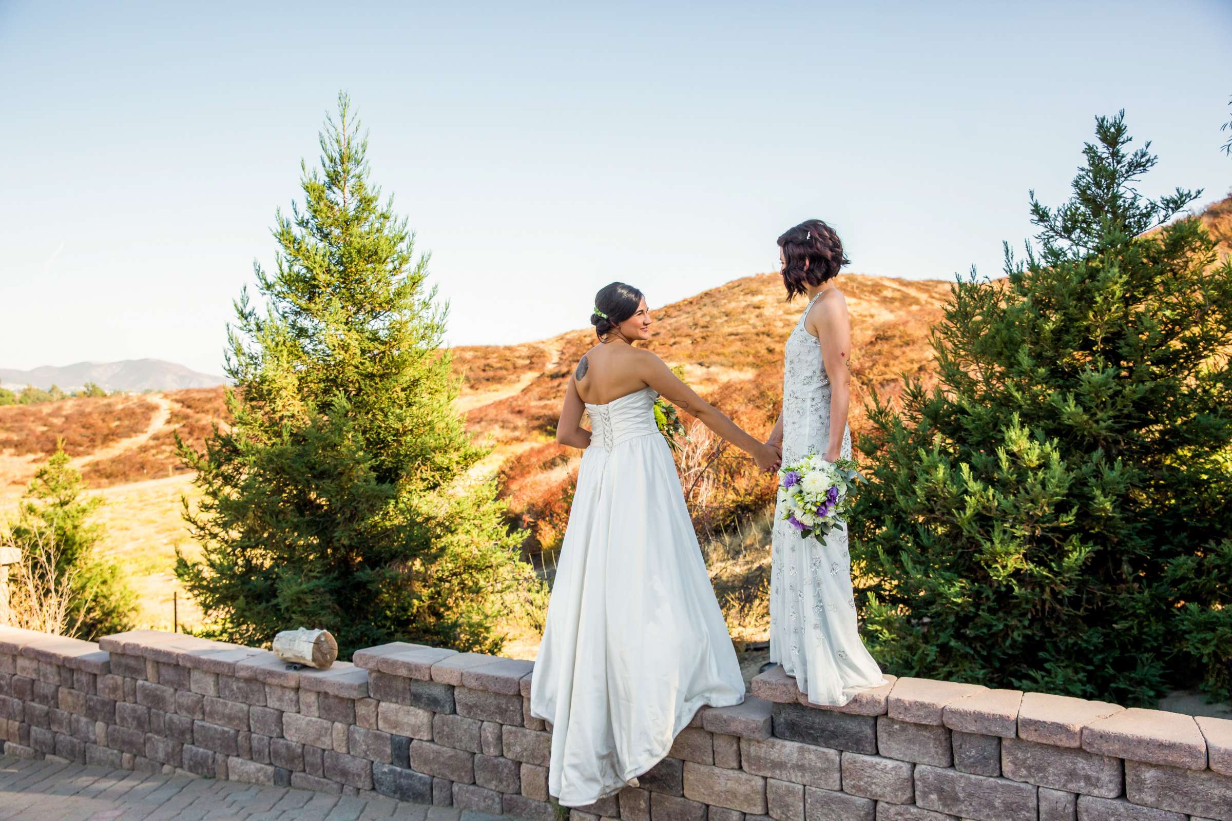 Peltzer Winery Wedding coordinated by Bliss Events, Lauren and Crystal Wedding Photo #419750 by True Photography